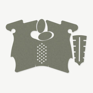 Grip Kit for Canik TP9 SF Elite - die-cut Cordura 1000D kit pieces in OD Green - Combat Textiles