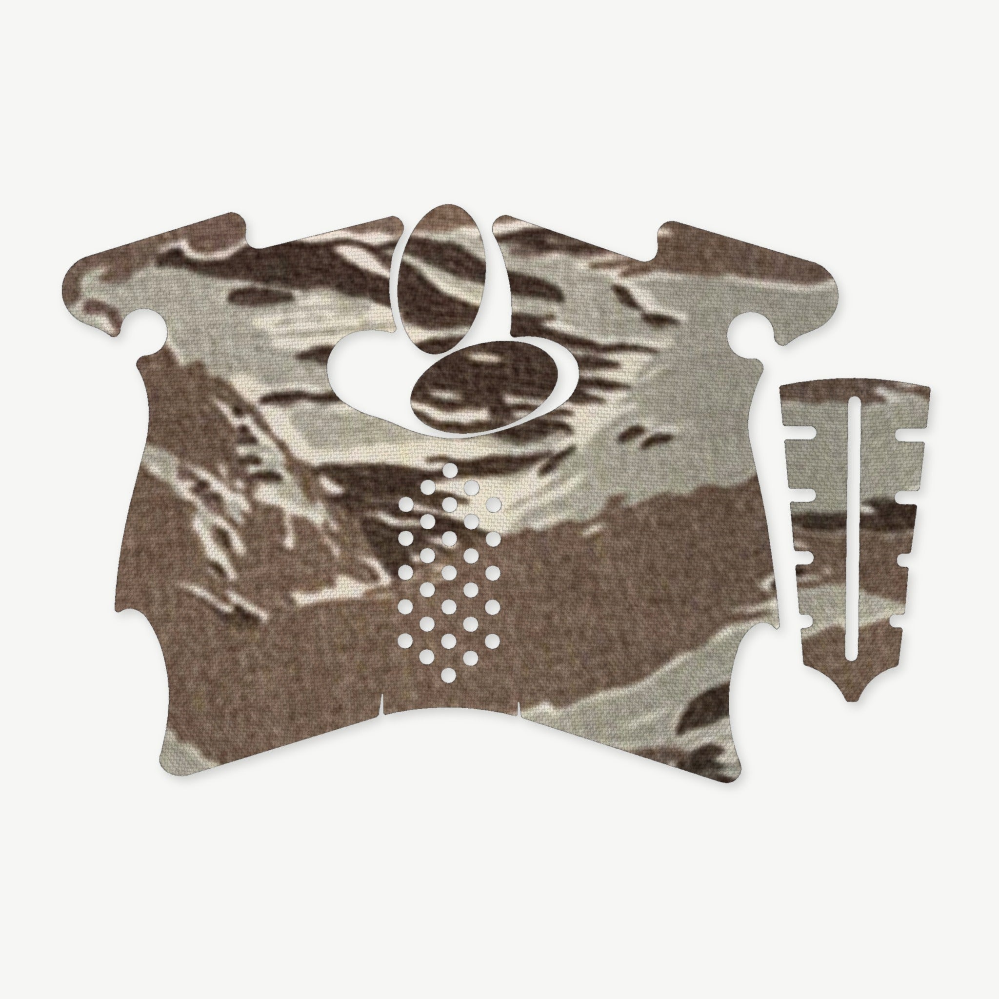 Grip Kit for Canik TP9 SF Elite - die-cut Cordura 1000D kit pieces in Tiger Stripe (ABU) - Combat Textiles