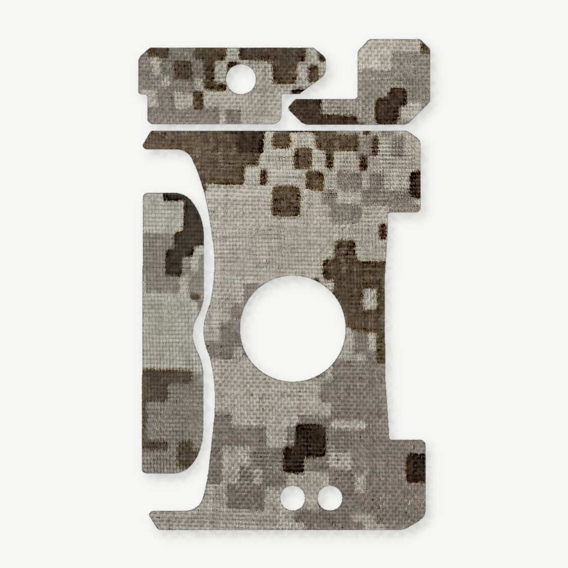 Light Wrap Kit for OLIGHT BALDR RL Mini - die-cut Cordura 1000D kit pieces in ACU (Desert) - Combat Textiles