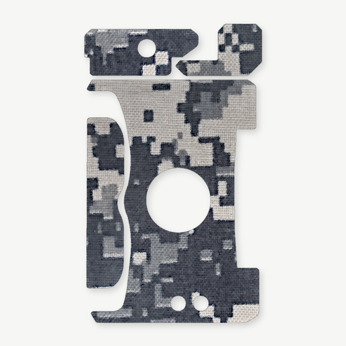 Light Wrap Kit for OLIGHT BALDR RL Mini - die-cut Cordura 1000D kit pieces in ACU - Combat Textiles