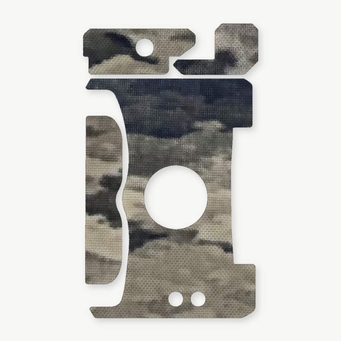 Light Wrap Kit for OLIGHT BALDR RL Mini - die-cut Cordura 1000D kit pieces in A-TACS iX - Combat Textiles