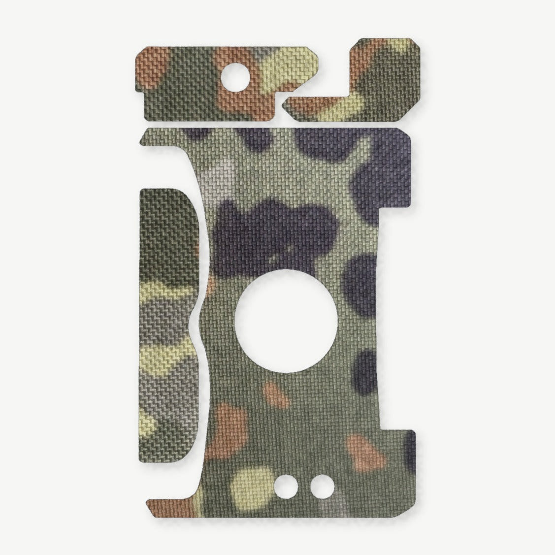 Light Wrap Kit for OLIGHT BALDR RL Mini - die-cut Cordura 1000D kit pieces in Flecktarn - Combat Textiles