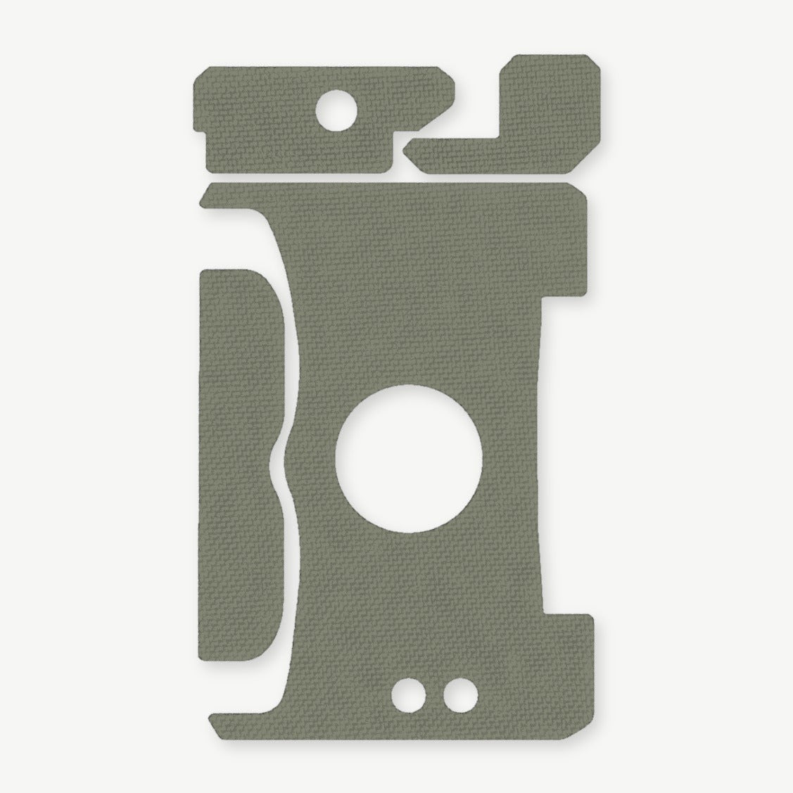 Light Wrap Kit for OLIGHT BALDR RL Mini - die-cut Cordura 1000D kit pieces in OD Green - Combat Textiles