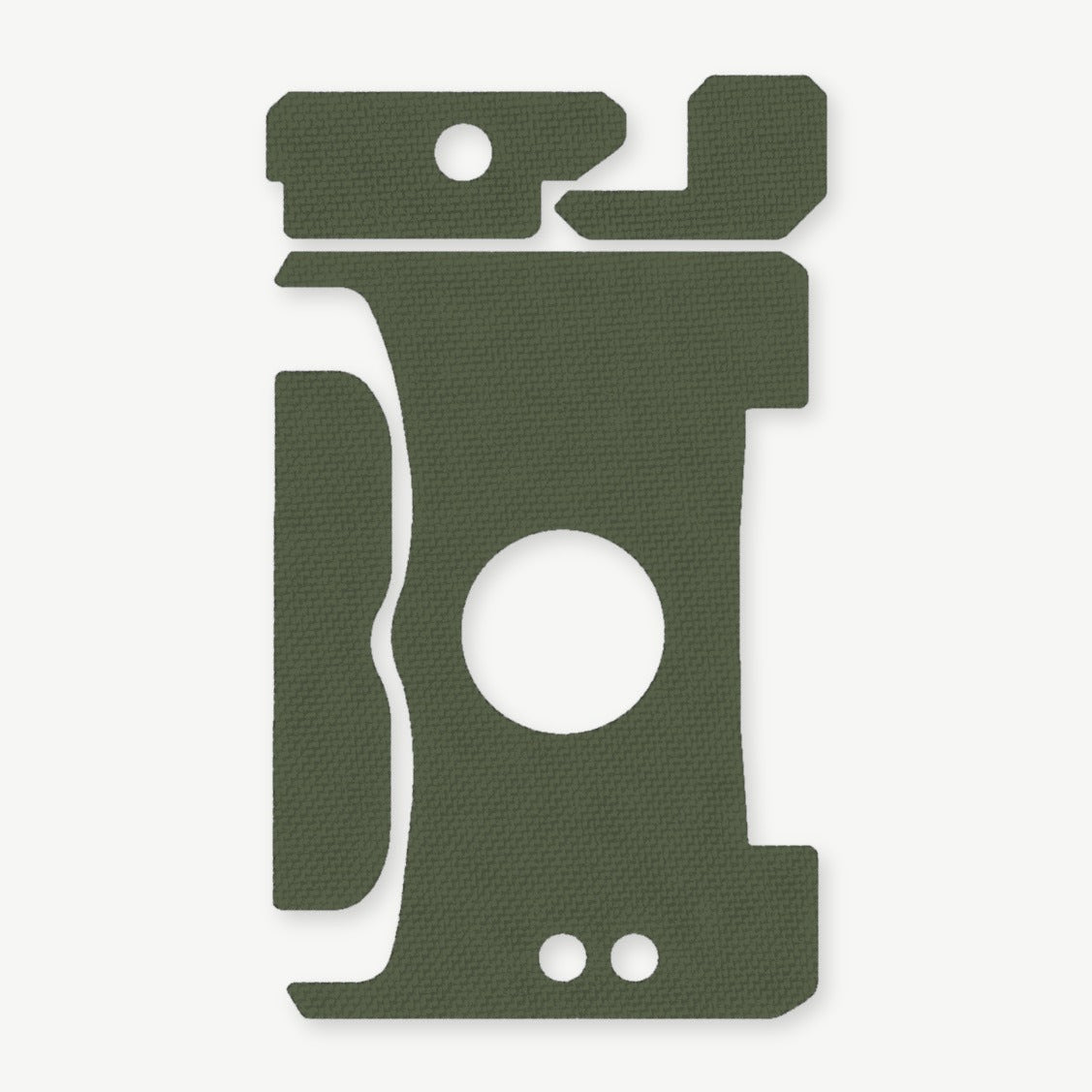 Light Wrap Kit for OLIGHT BALDR RL Mini - die-cut Cordura 1000D kit pieces in Ranger Green - Combat Textiles