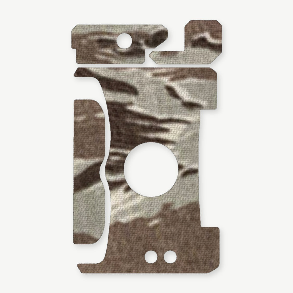 Light Wrap Kit for OLIGHT BALDR RL Mini - die-cut Cordura 1000D kit pieces in Tiger Stripe (ABU) - Combat Textiles