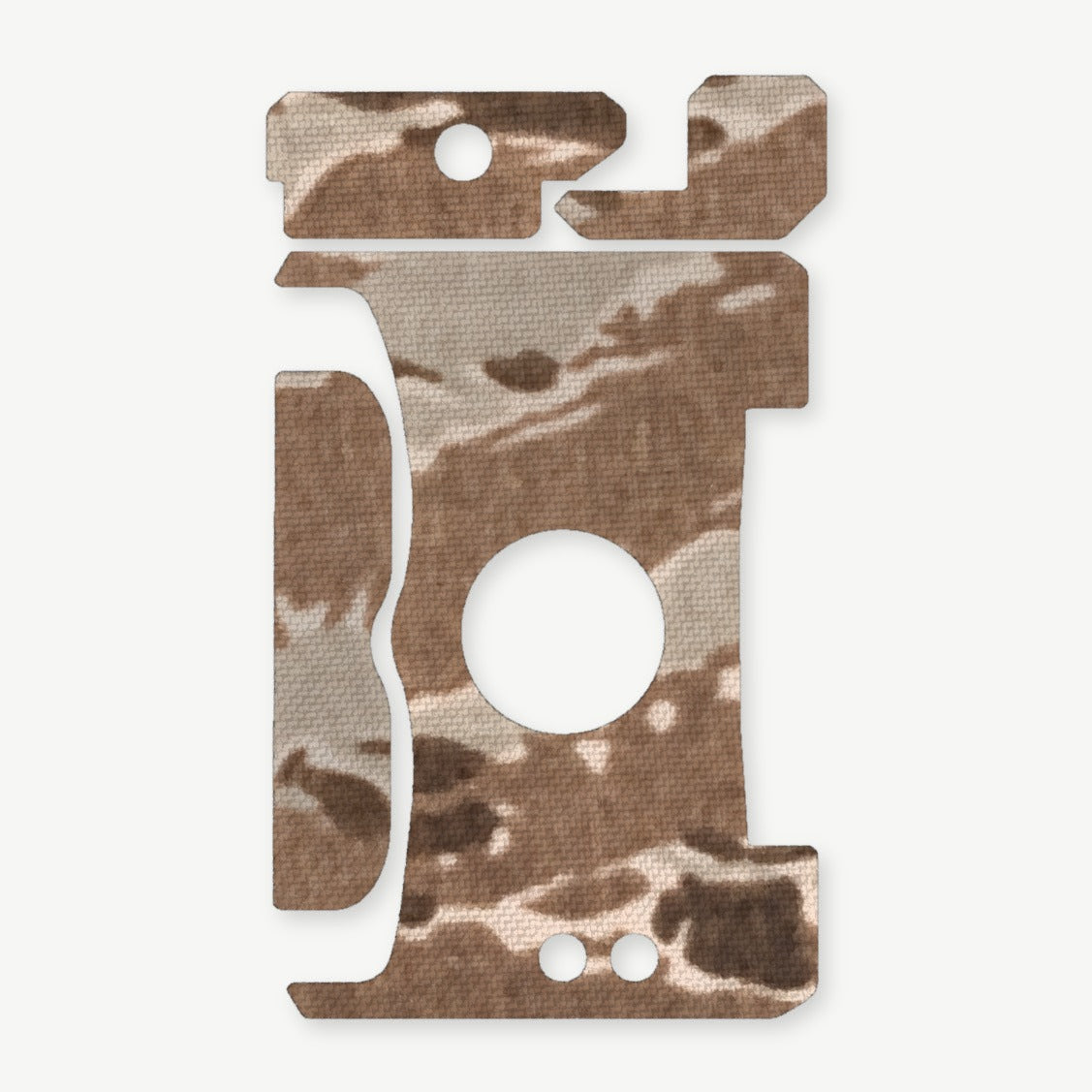 Light Wrap Kit for OLIGHT BALDR RL Mini - die-cut Cordura 1000D kit pieces in Tiger Stripe (Desert) - Combat Textiles