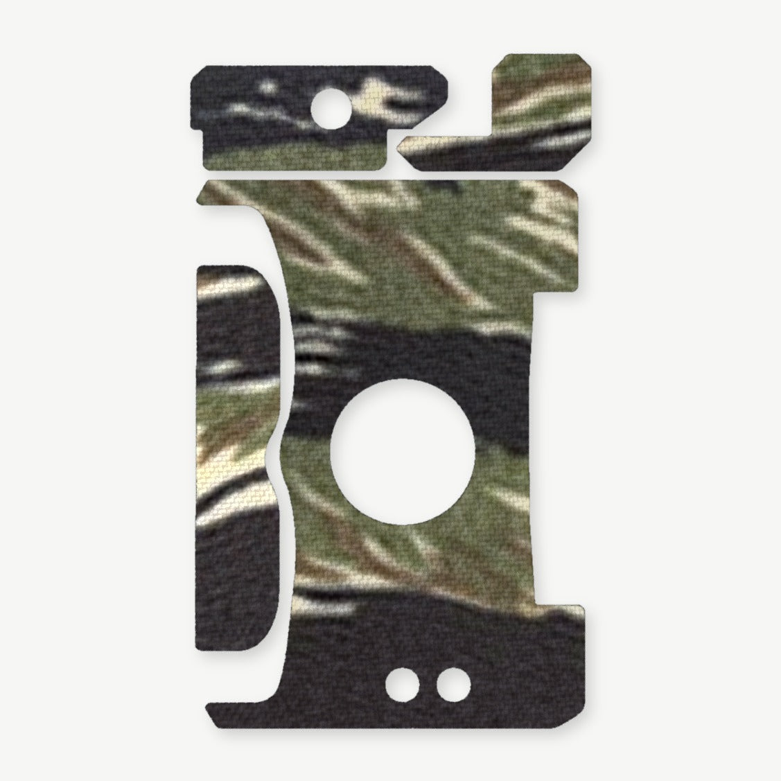 Light Wrap Kit for OLIGHT BALDR RL Mini - die-cut Cordura 1000D kit pieces in Tiger Stripe (Green/Black) - Combat Textiles
