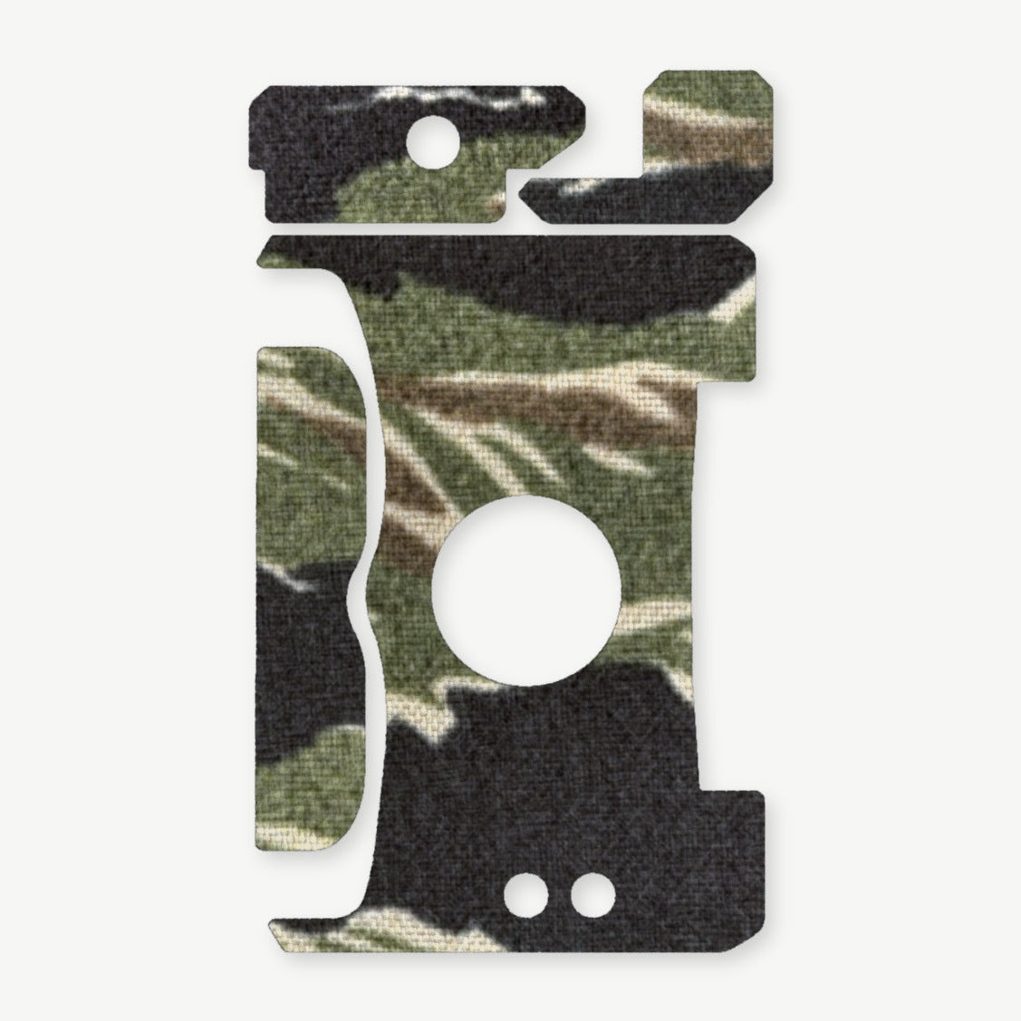 Light Wrap Kit for OLIGHT BALDR RL Mini - die-cut Cordura 1000D kit pieces in Tiger Stripe (Green/Black) - Combat Textiles
