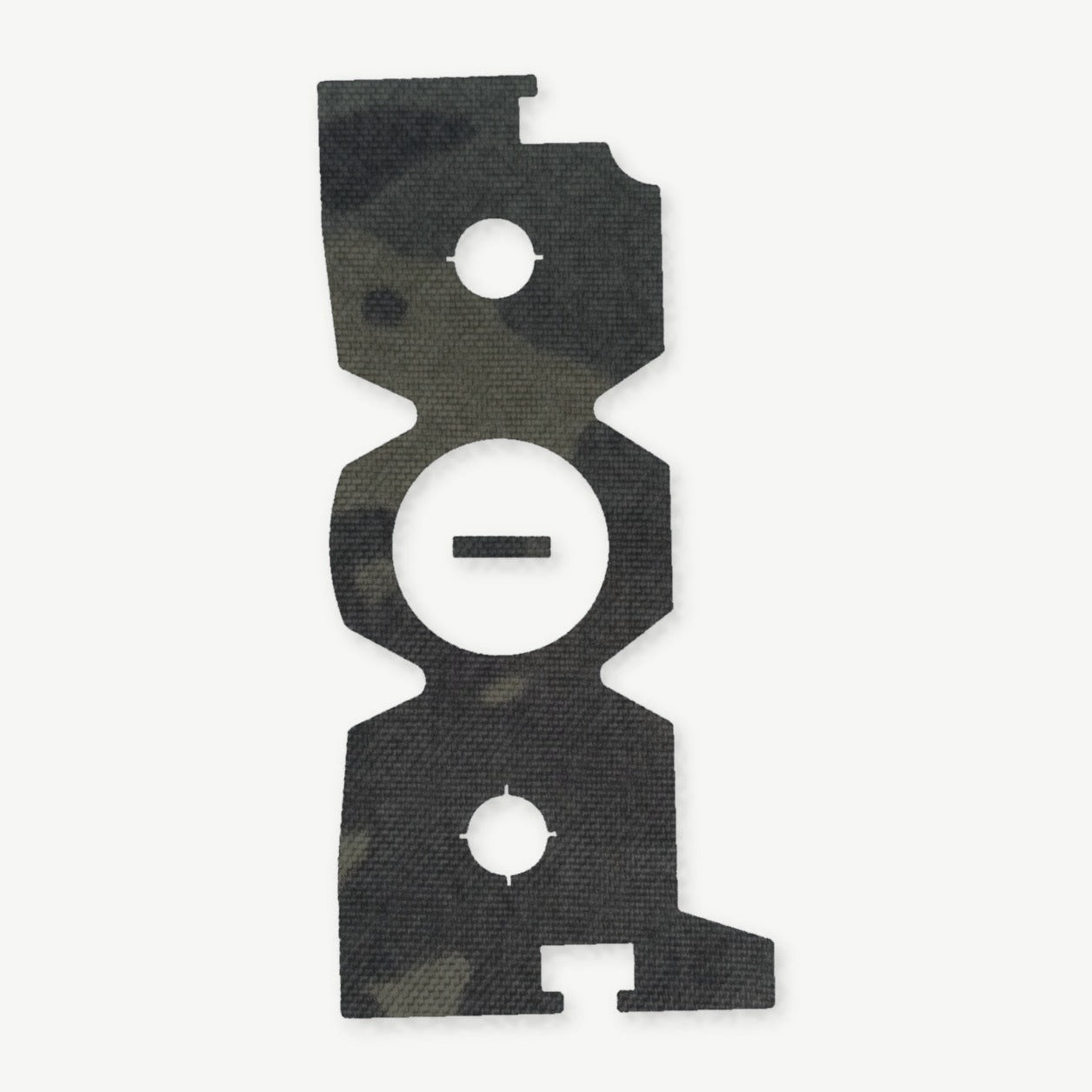 Optic Wrap Kit for Trijicon RCR - die-cut Cordura 1000D kit pieces in MultiCam Black - Combat Textiles