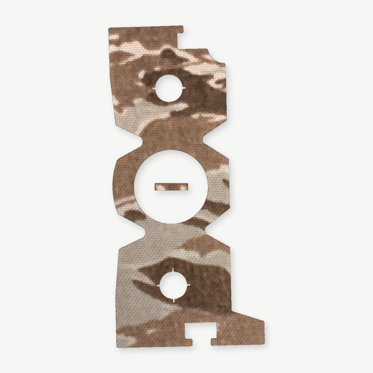 Optic Wrap Kit for Trijicon RCR - die-cut Cordura 1000D kit pieces in Tiger Stripe (Desert) - Combat Textiles