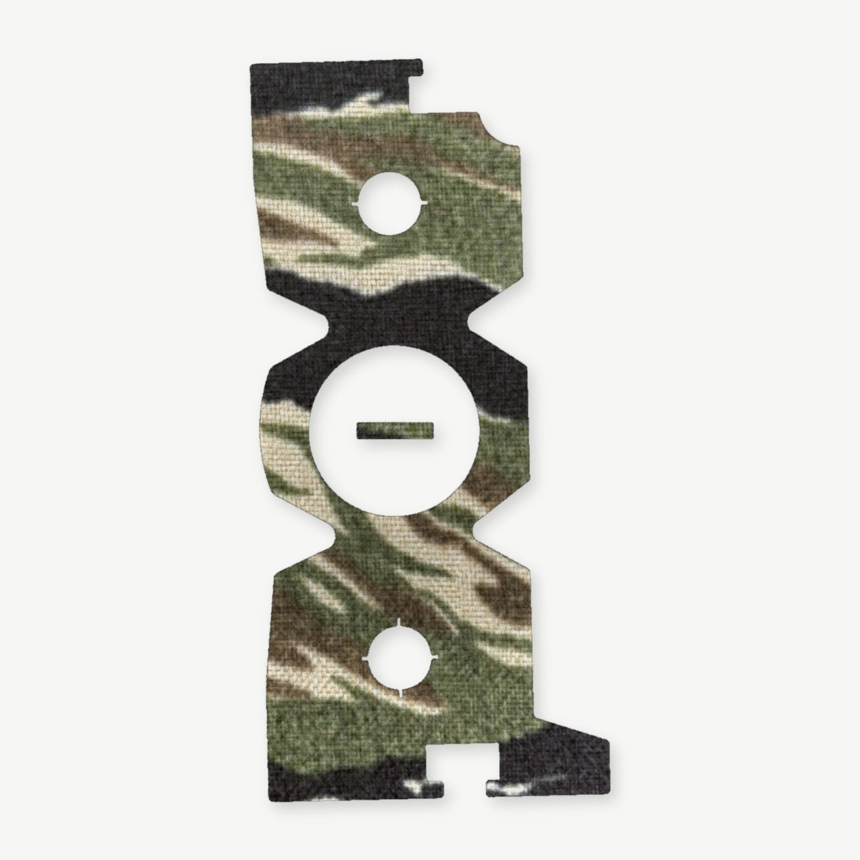 Optic Wrap Kit for Trijicon RCR - die-cut Cordura 1000D kit pieces in Tiger Stripe (Green/Black) - Combat Textiles