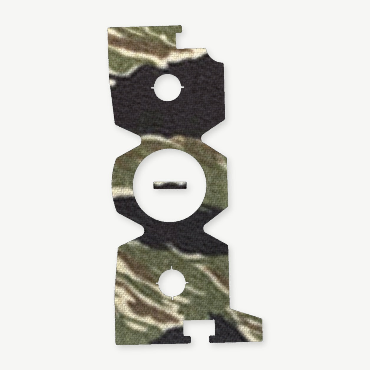 Optic Wrap Kit for Trijicon RCR - die-cut Cordura 1000D kit pieces in Tiger Stripe (Green/Black) - Combat Textiles