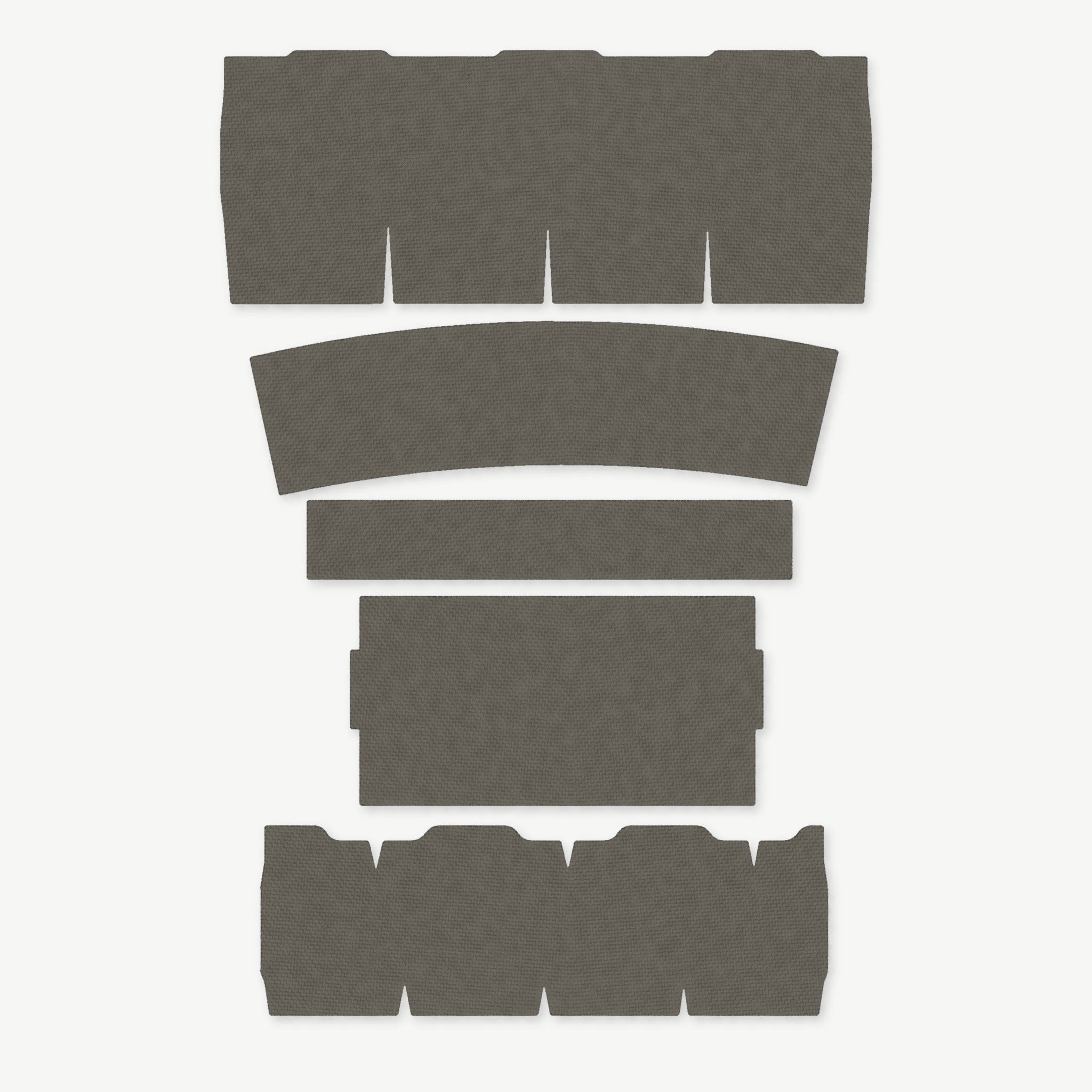 Light Wrap Kit for Streamlight ProTac 2.0 Rail-Mount - die-cut Cordura 1000D kit pieces in Ranger Green - Combat Textiles