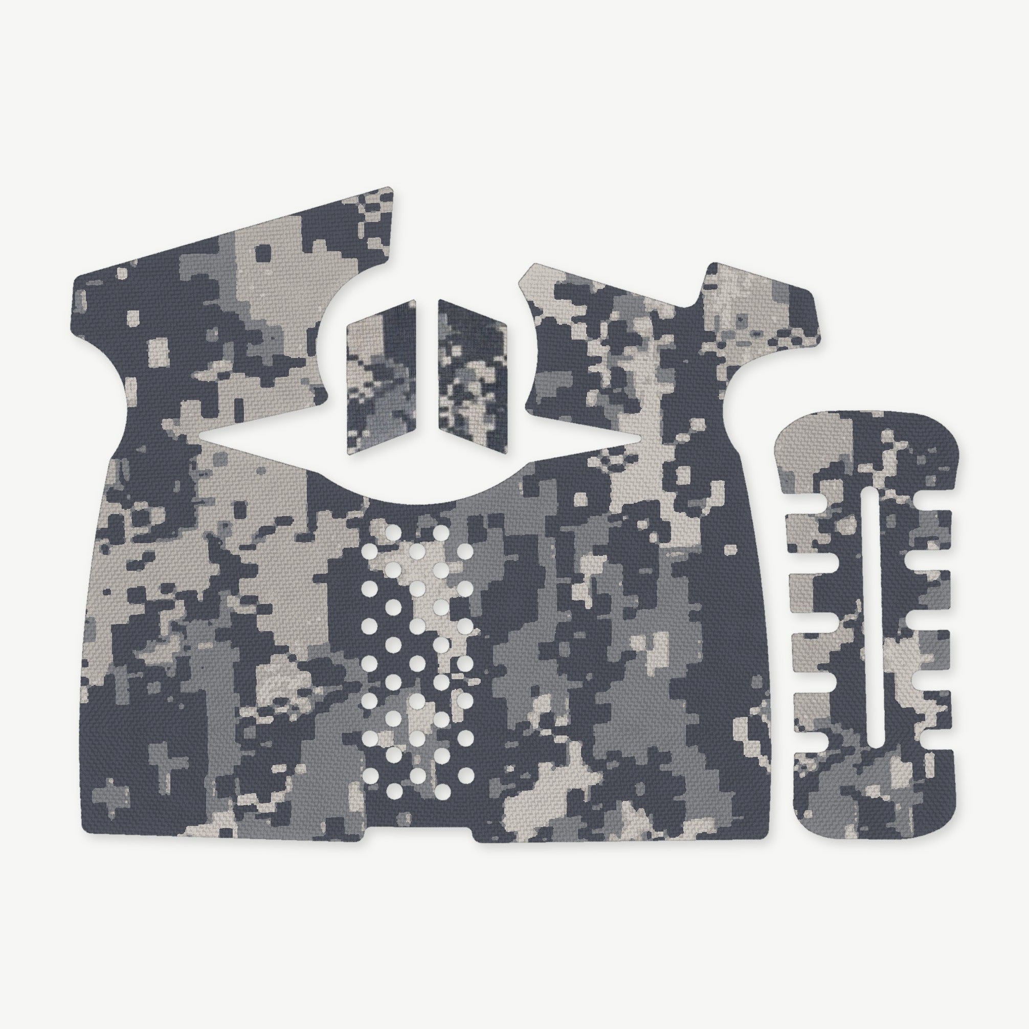 Grip Kit for Smith & Wesson SD9 1.0 / 2.0 - die-cut Cordura 1000D kit pieces in ACU - Combat Textiles