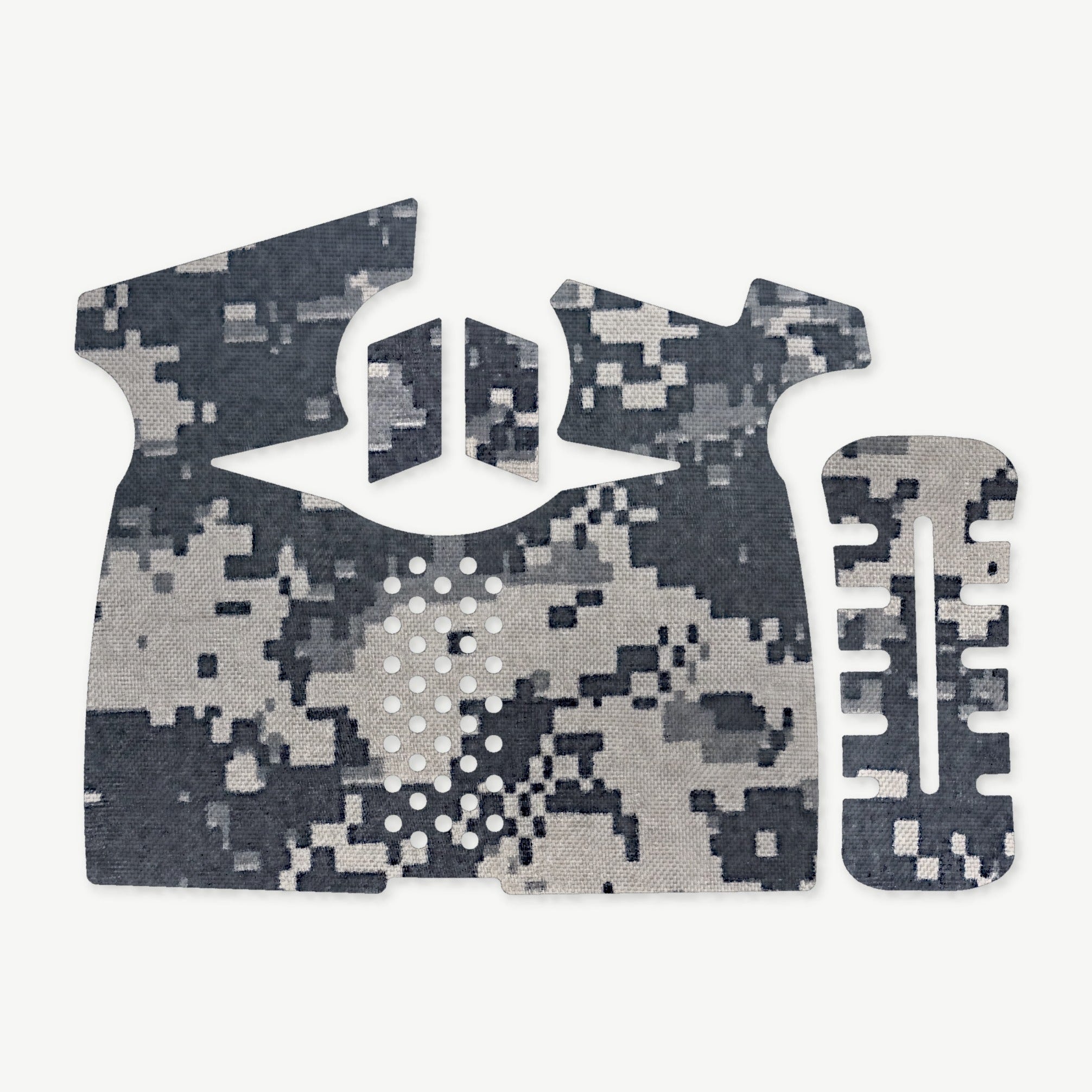 Grip Kit for Smith & Wesson SD9 1.0 / 2.0 - die-cut Cordura 1000D kit pieces in ACU - Combat Textiles