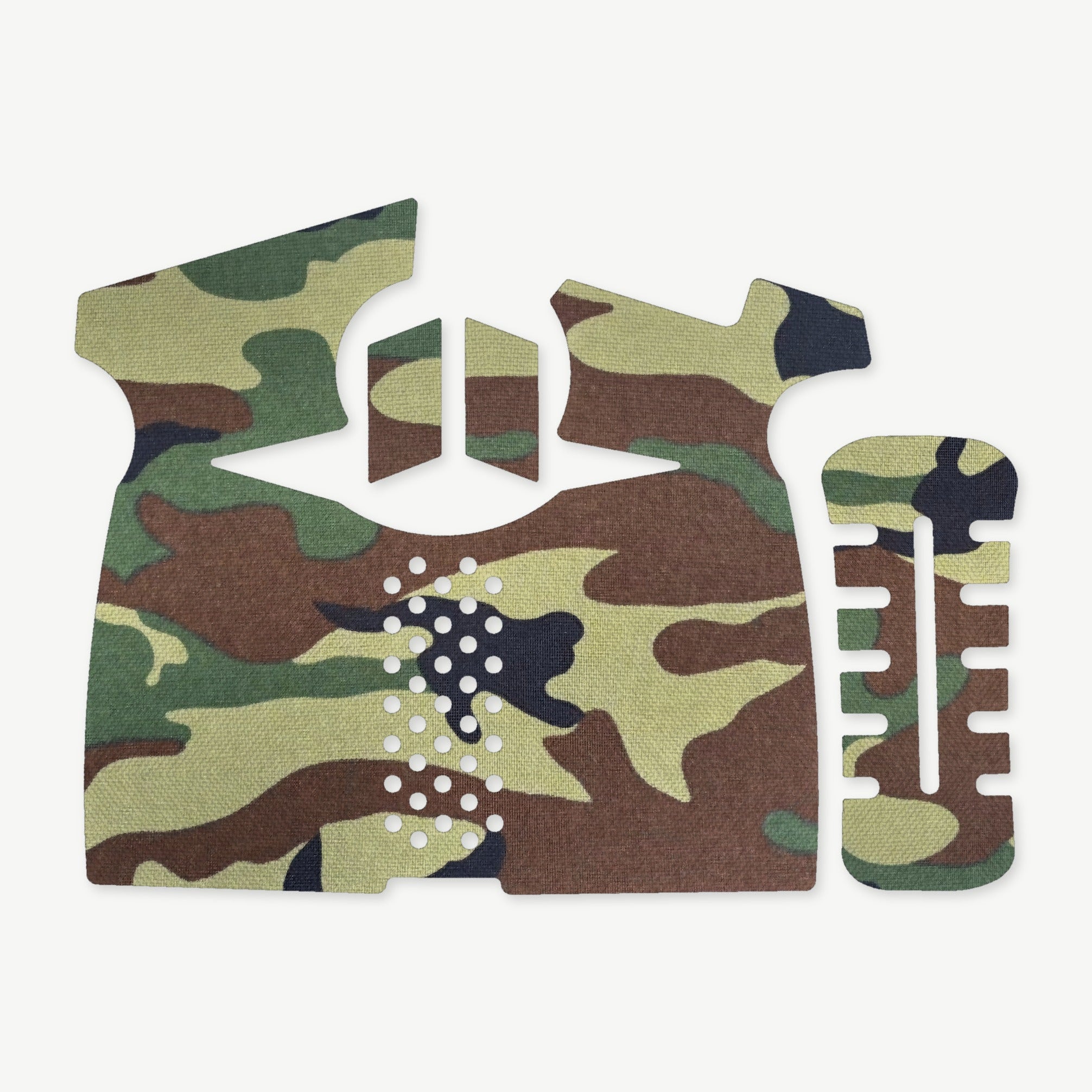 Grip Kit for Smith & Wesson SD9 1.0 / 2.0 - die-cut Cordura 1000D kit pieces in M81 Woodland - Combat Textiles