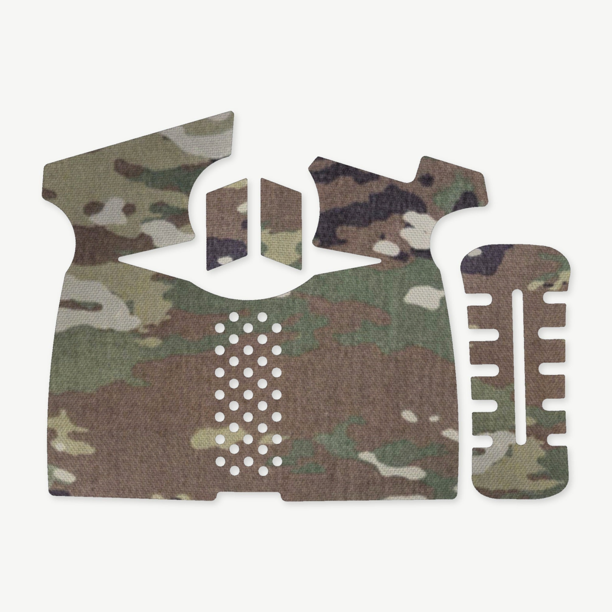 Grip Kit for Smith & Wesson SD9 1.0 / 2.0 - die-cut Cordura 1000D kit pieces in MultiCam - Combat Textiles