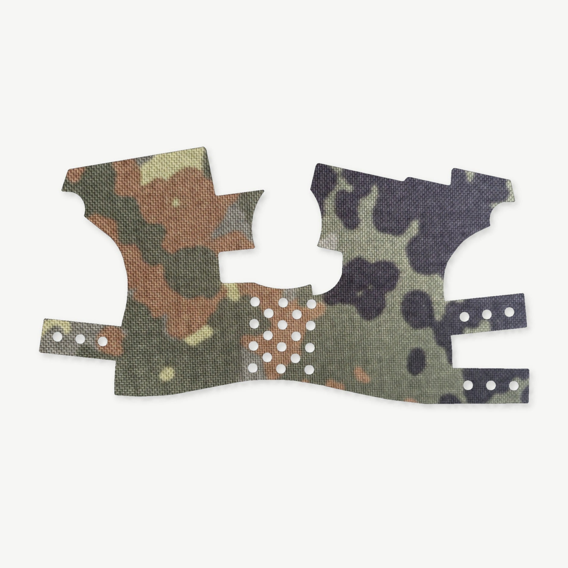 Grip Kit for Ruger LCP - die-cut Cordura 1000D kit pieces in Flecktarn - Combat Textiles