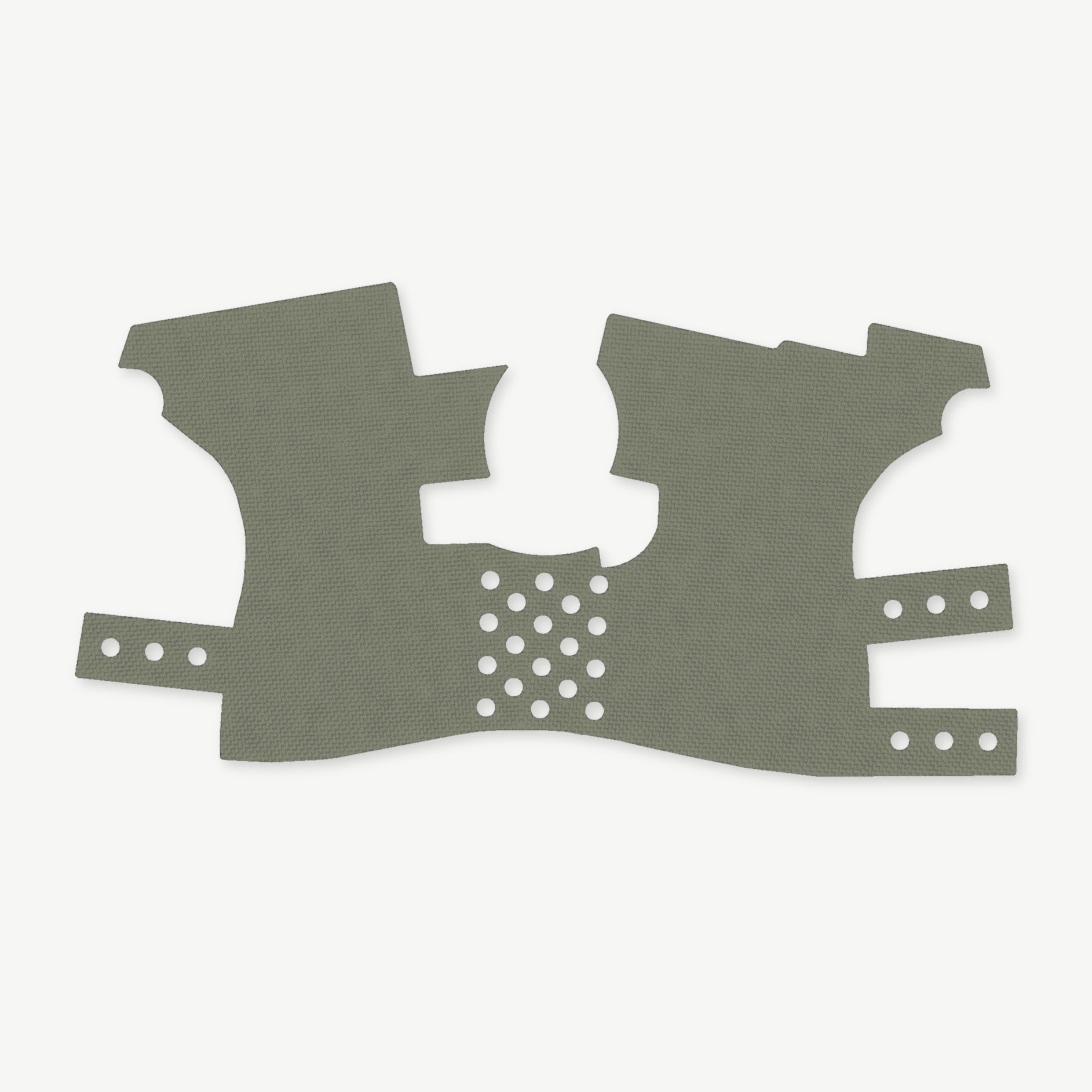 Grip Kit for Ruger LCP - die-cut Cordura 1000D kit pieces in OD Green - Combat Textiles