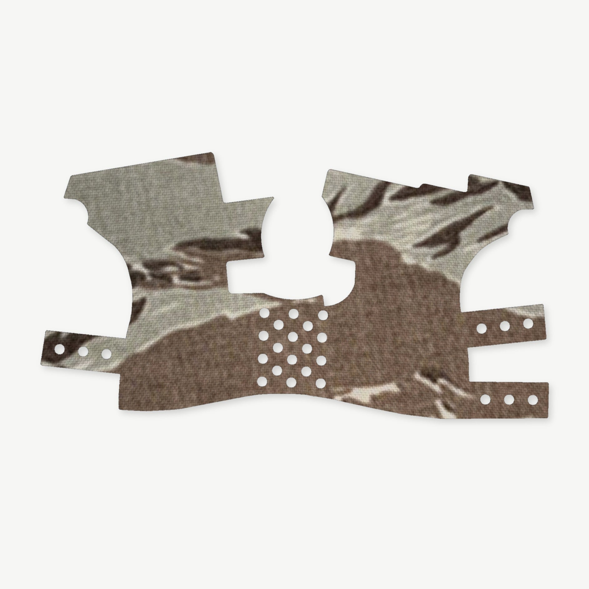 Grip Kit for Ruger LCP - die-cut Cordura 1000D kit pieces in Tiger Stripe (ABU) - Combat Textiles