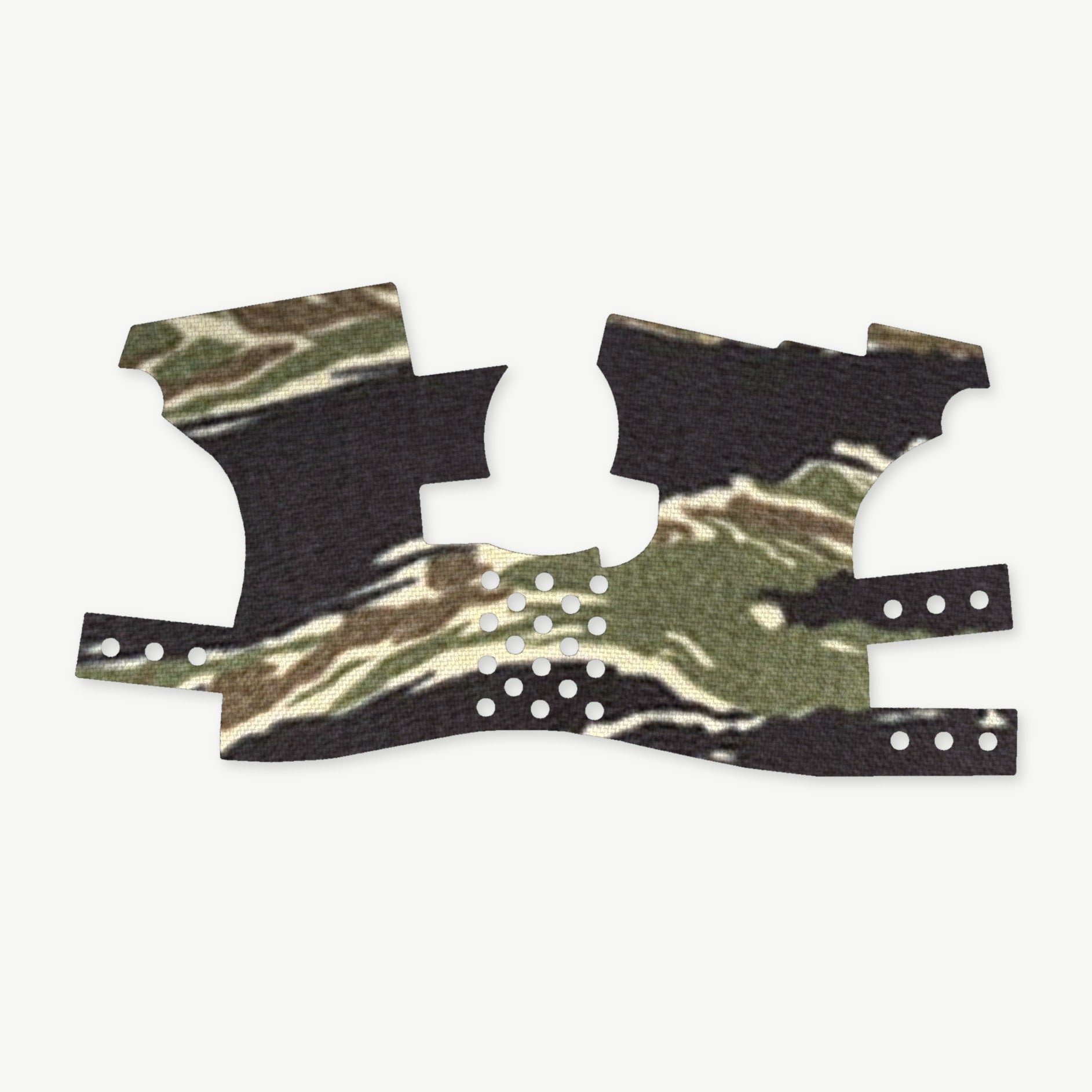 Grip Kit for Ruger LCP - die-cut Cordura 1000D kit pieces in Tiger Stripe (Green/Black) - Combat Textiles