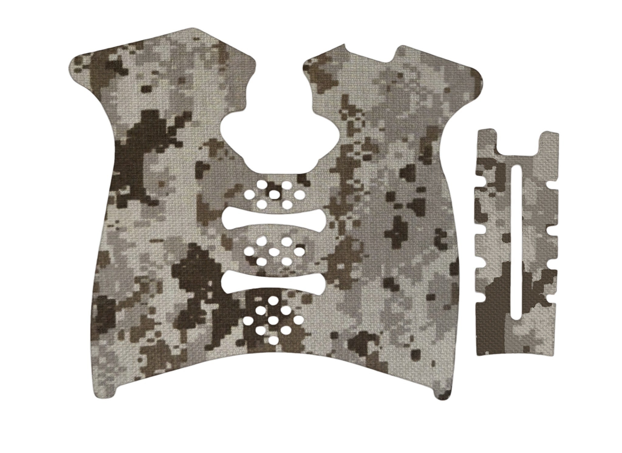 Grip Kit for Springfield XD Mod.2 (Full Size) - die-cut Cordura 1000D kit pieces in ACU (Desert) - Combat Textiles