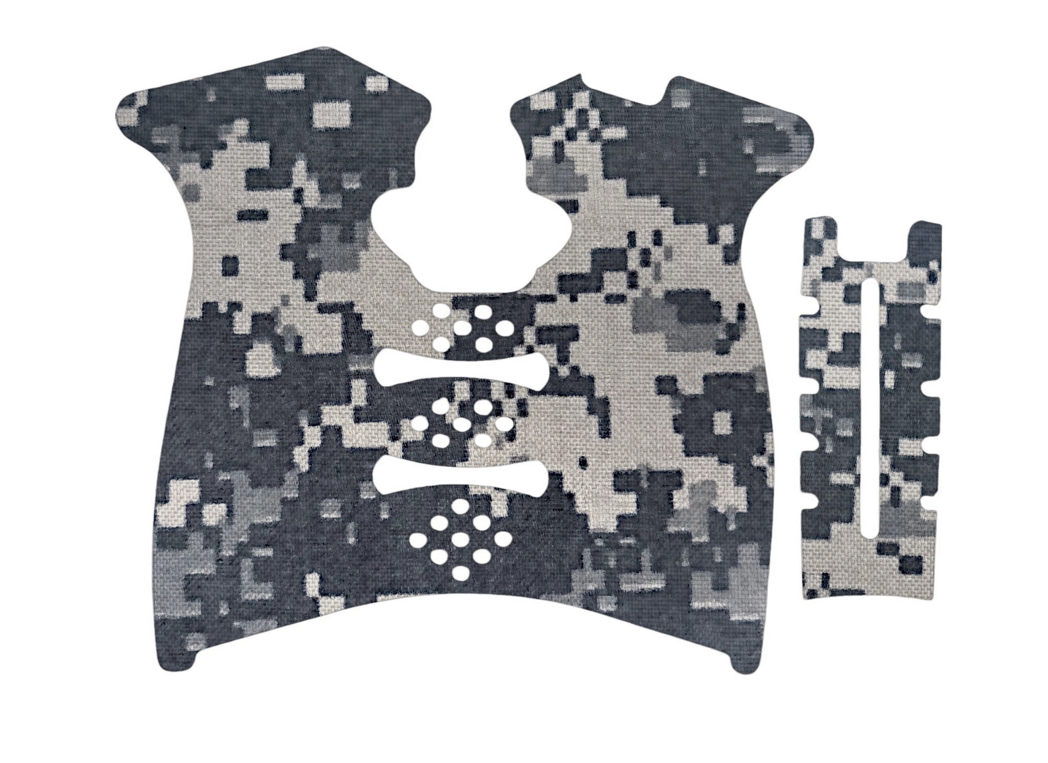 Grip Kit for Springfield XD Mod.2 (Full Size) - die-cut Cordura 1000D kit pieces in ACU - Combat Textiles