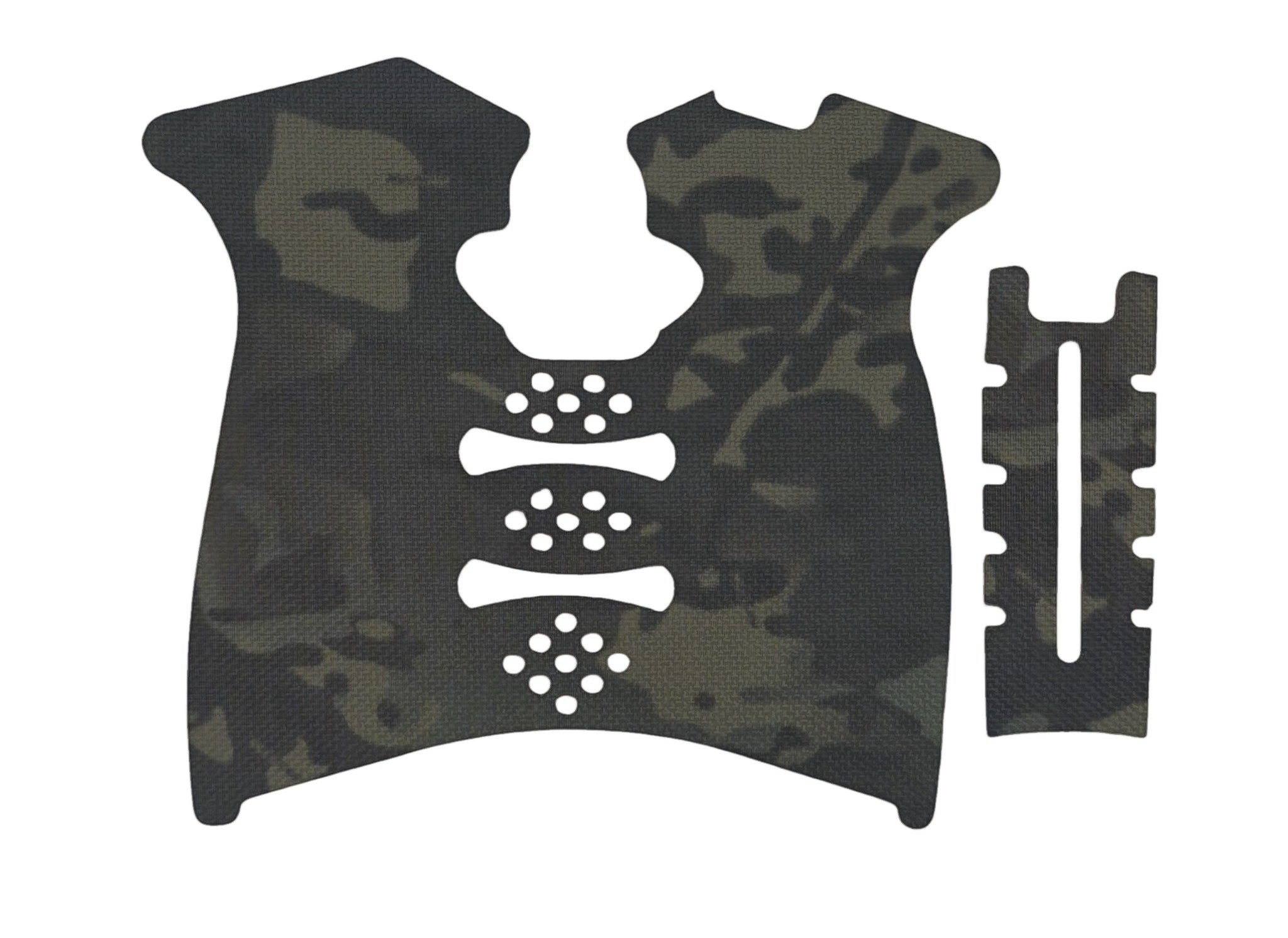Grip Kit for Springfield XD Mod.2 (Full Size) - die-cut Cordura 1000D kit pieces in MultiCam Black - Combat Textiles