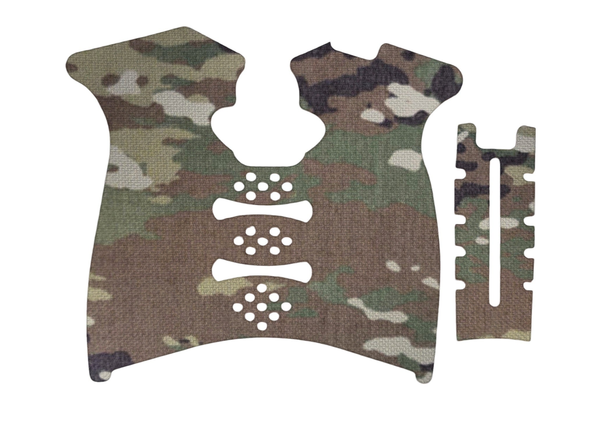 Grip Kit for Springfield XD Mod.2 (Full Size) - die-cut Cordura 1000D kit pieces in MultiCam - Combat Textiles