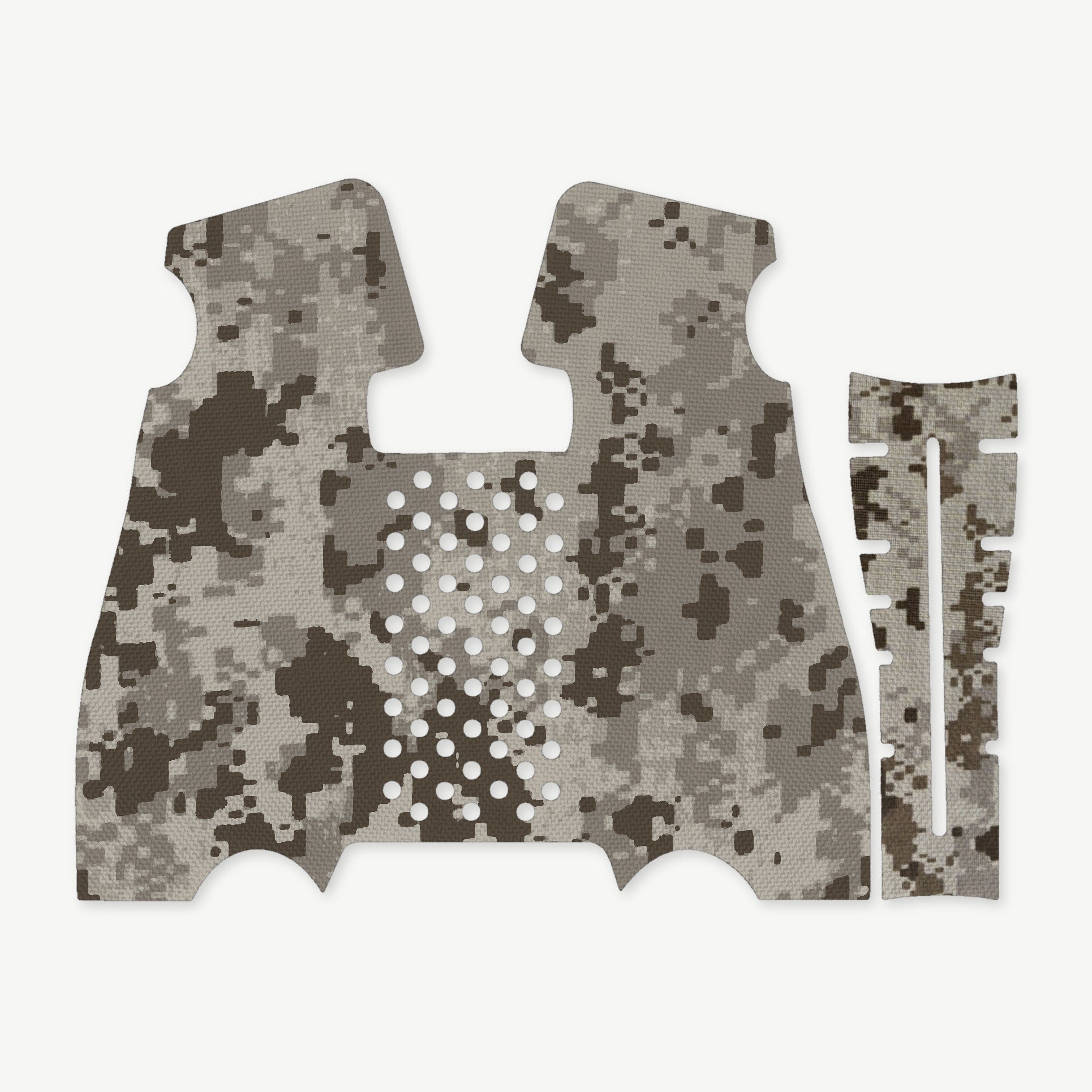 Grip Kit for BCM Mod 3 - die-cut Cordura 1000D kit pieces in ACU (Desert) - Combat Textiles