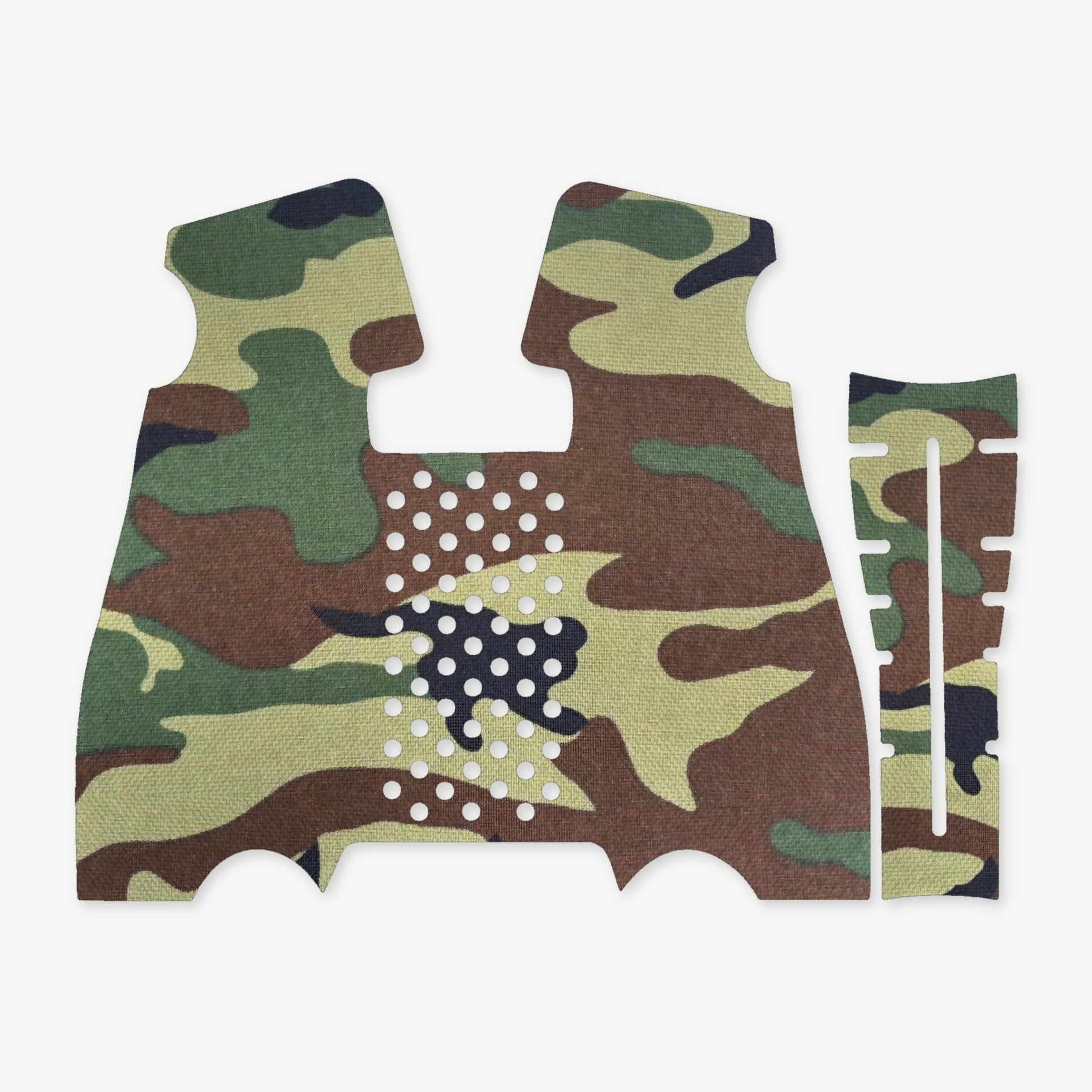 Grip Kit for BCM Mod 3 - die-cut Cordura 1000D kit pieces in M81 Woodland - Combat Textiles