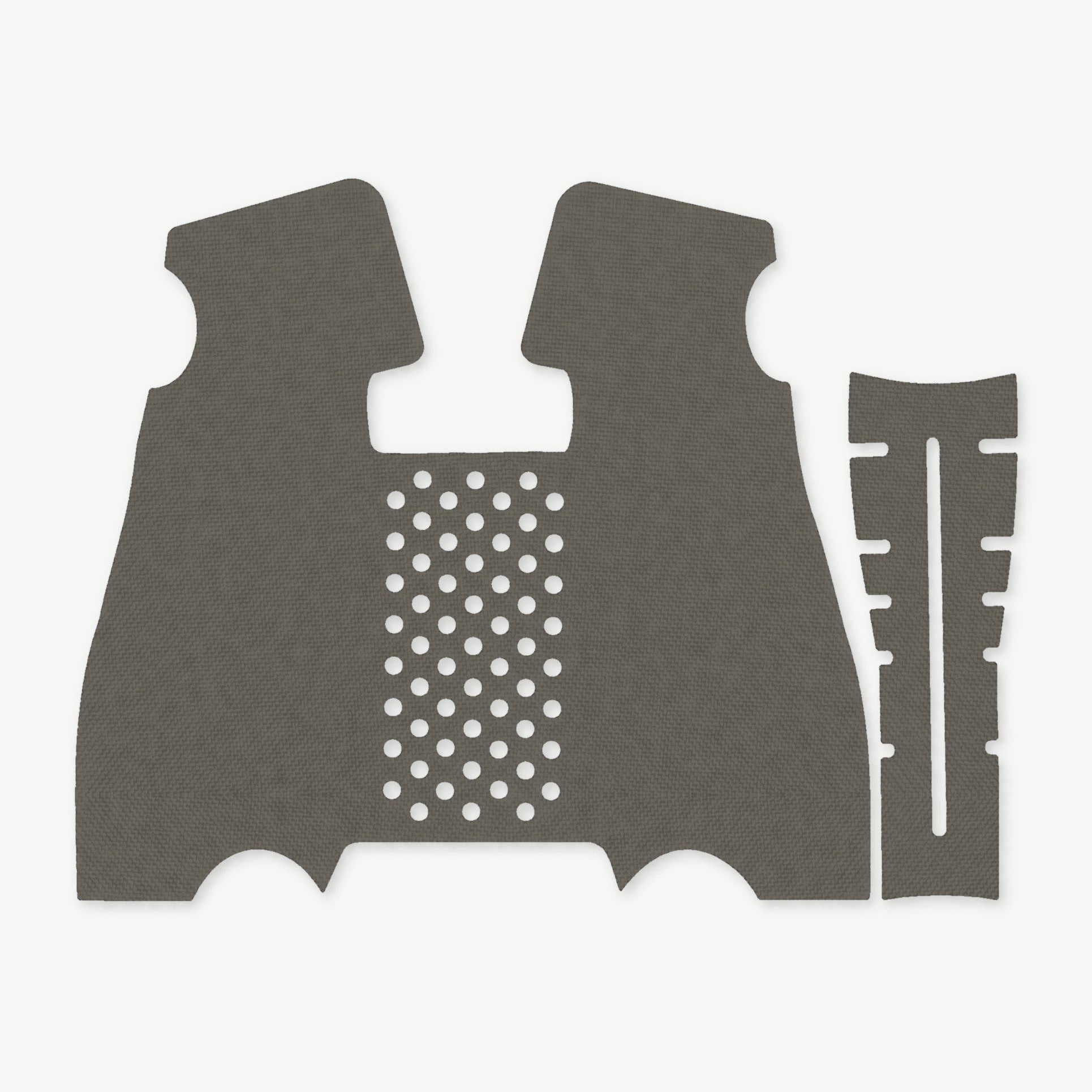 Grip Kit for BCM Mod 3 - die-cut Cordura 1000D kit pieces in Ranger Green - Combat Textiles