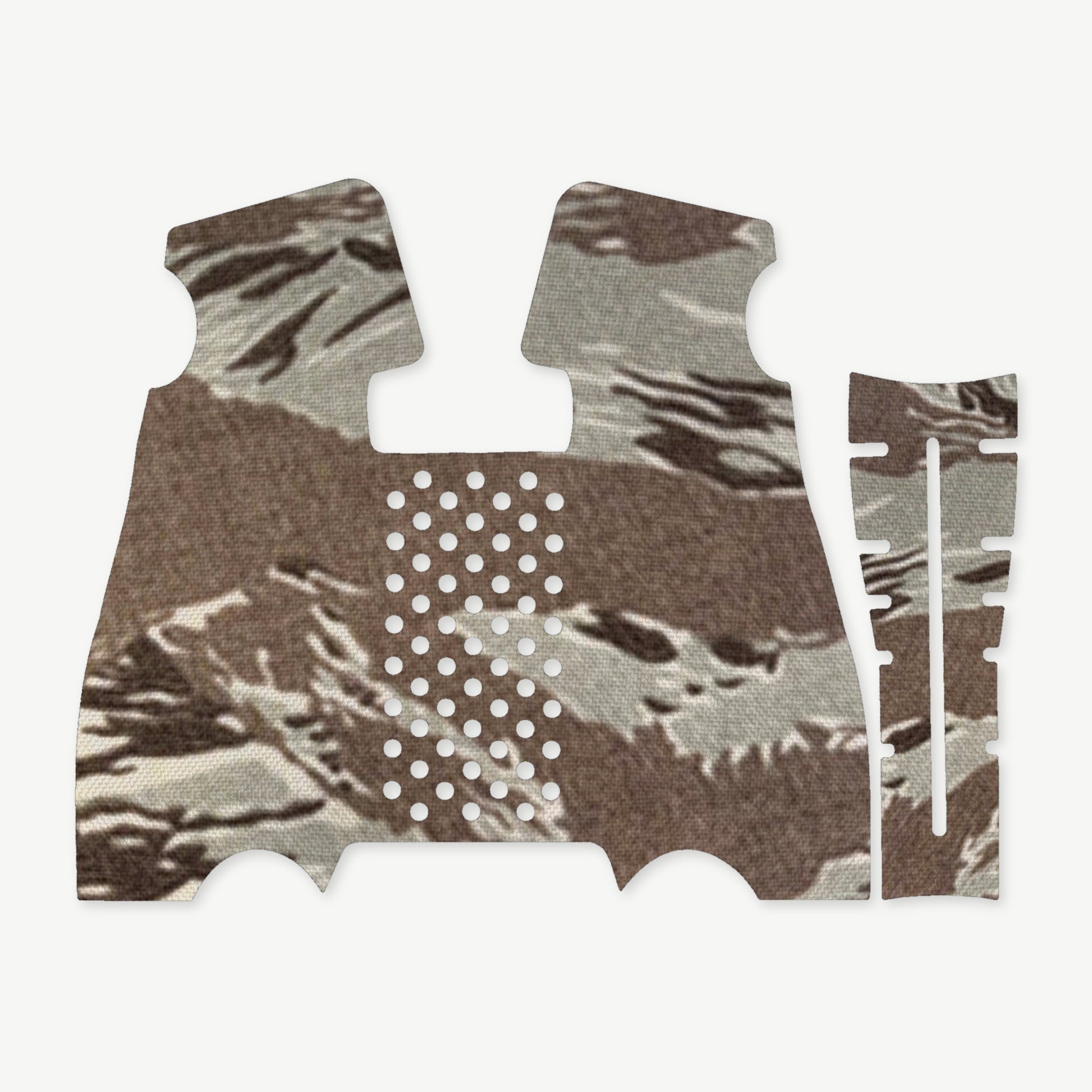 Grip Kit for BCM Mod 3 - die-cut Cordura 1000D kit pieces in Tiger Stripe (ABU) - Combat Textiles