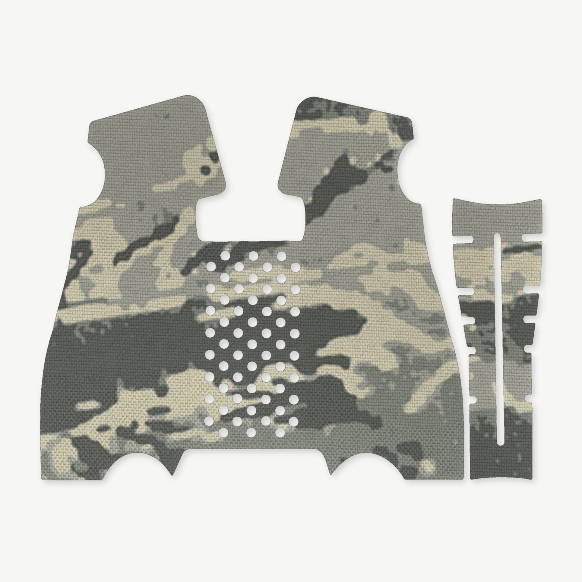 Grip Kit for BCM Mod 3 - die-cut Cordura 1000D kit pieces in Tiger Stripe (ABU) - Combat Textiles