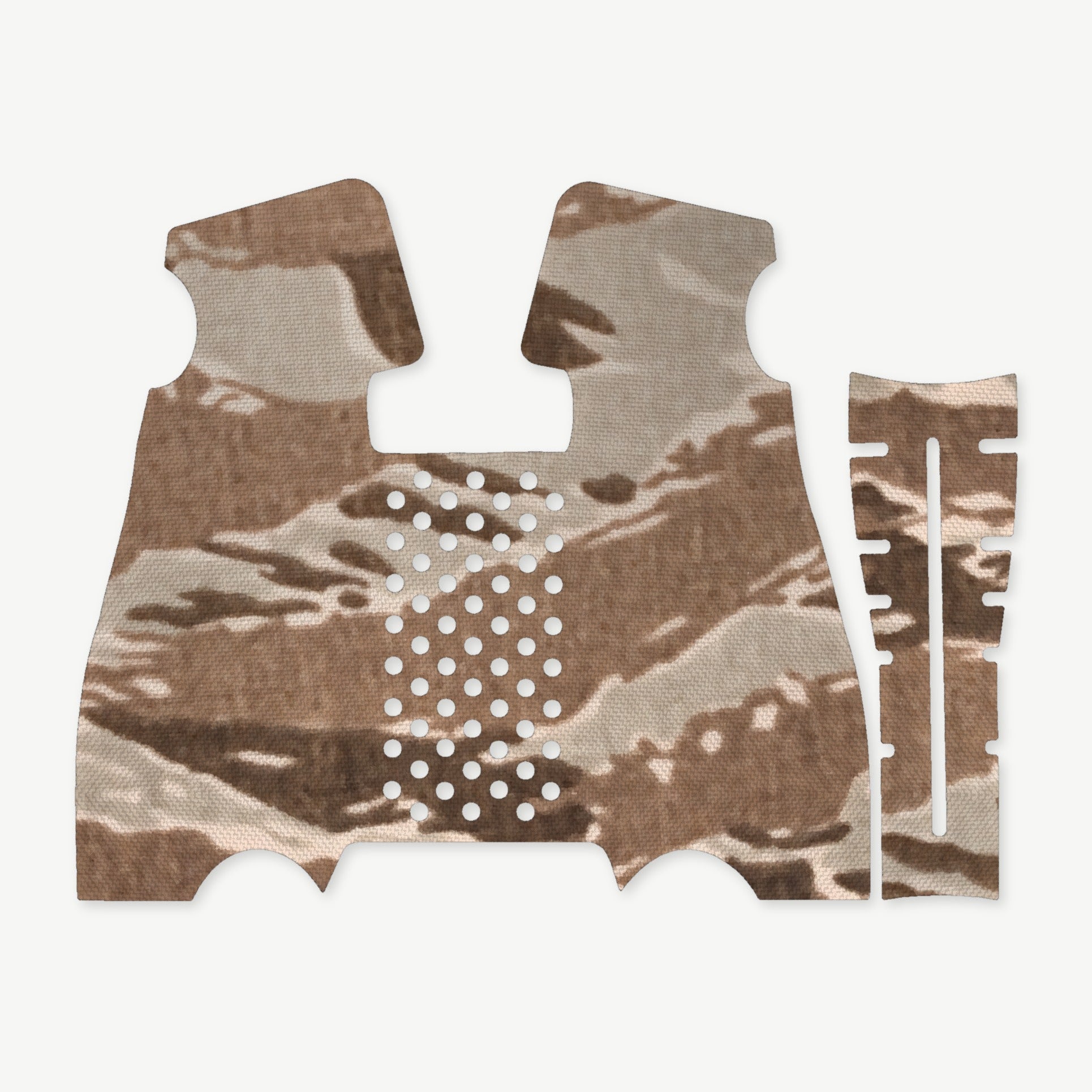Grip Kit for BCM Mod 3 - die-cut Cordura 1000D kit pieces in Tiger Stripe (Desert) - Combat Textiles