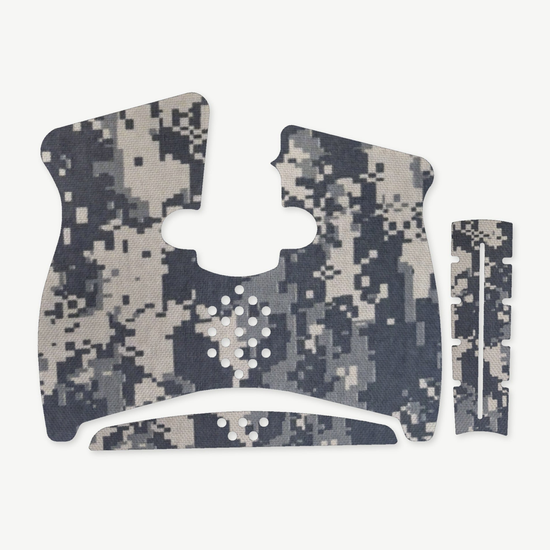 Grip Kit for Taurus G3C - die-cut Cordura 1000D kit pieces in ACU - Combat Textiles