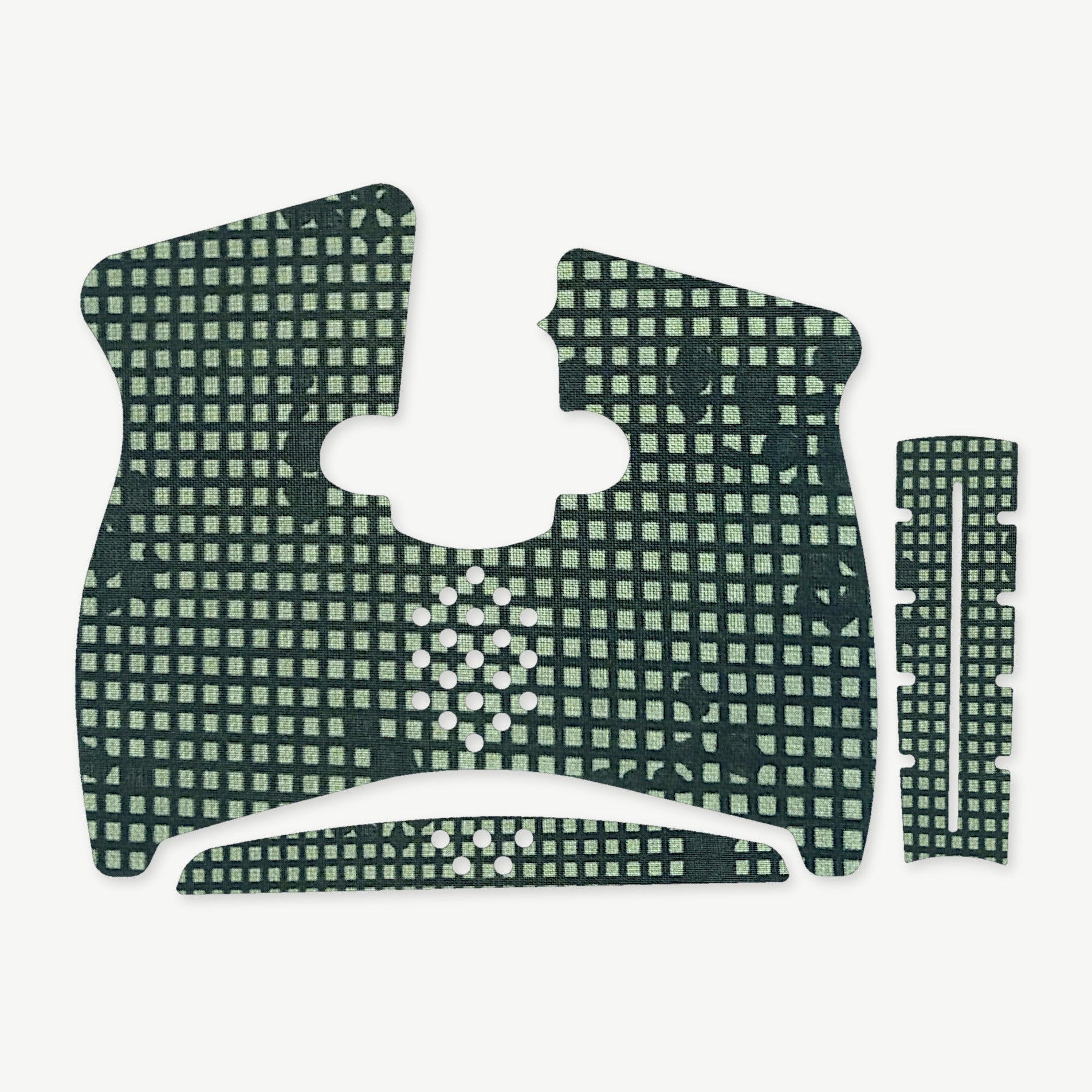 Grip Kit for Taurus G3C - die-cut Cordura 1000D kit pieces in Desert Night Camo - Combat Textiles