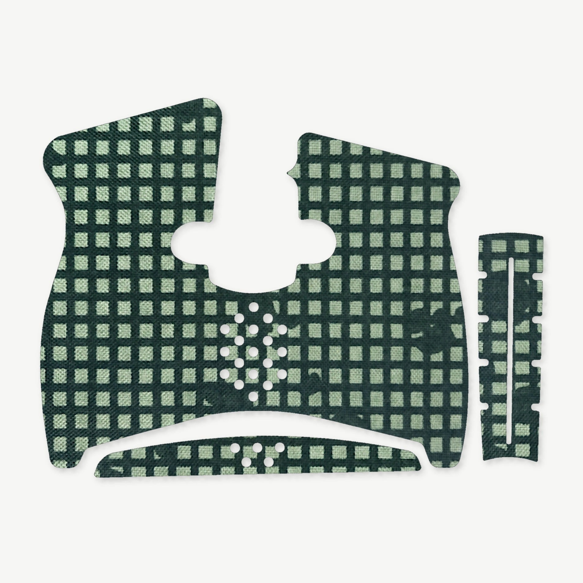 Grip Kit for Taurus G3C - die-cut Cordura 1000D kit pieces in Desert Night Camo - Combat Textiles