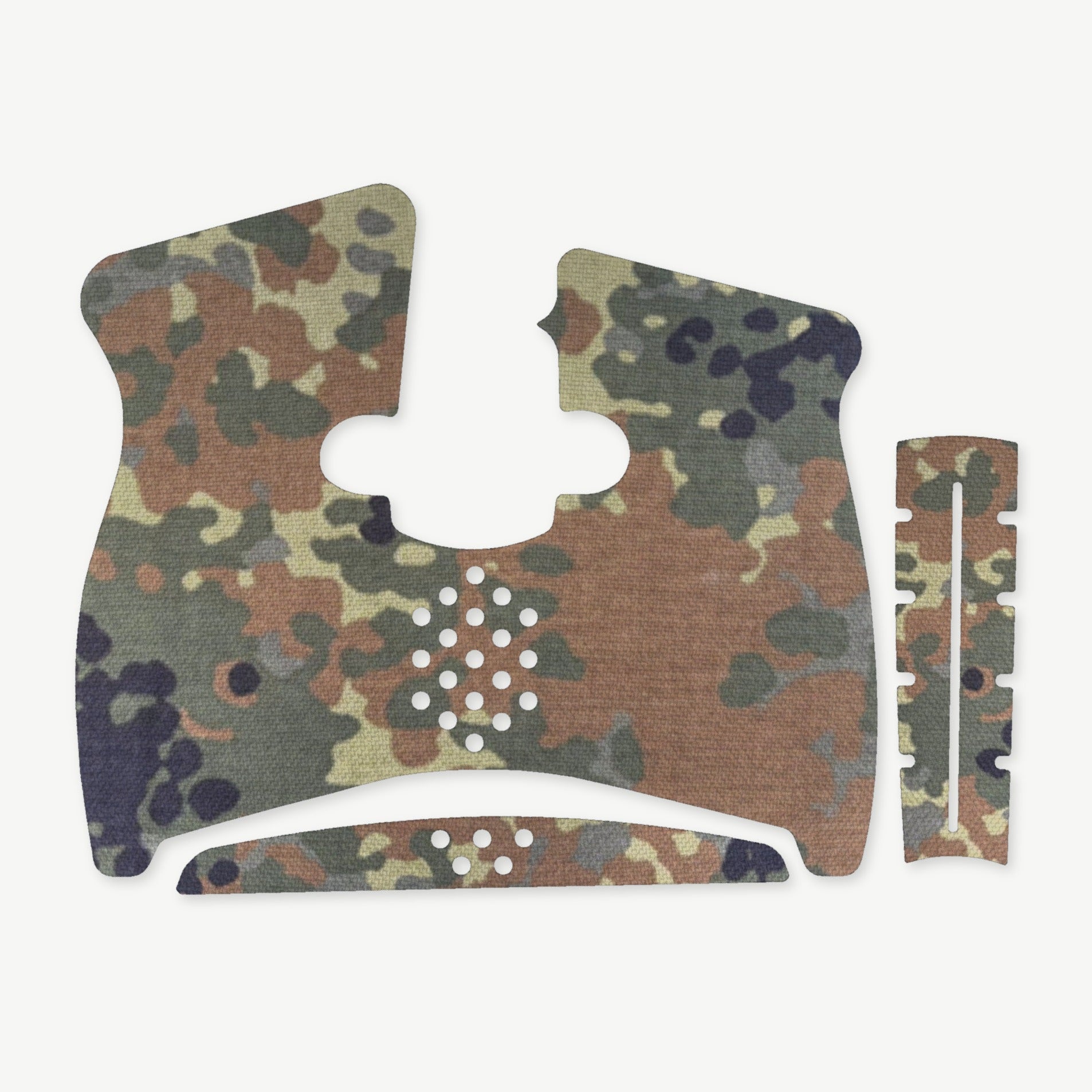 Grip Kit for Taurus G3C - die-cut Cordura 1000D kit pieces in Flecktarn - Combat Textiles