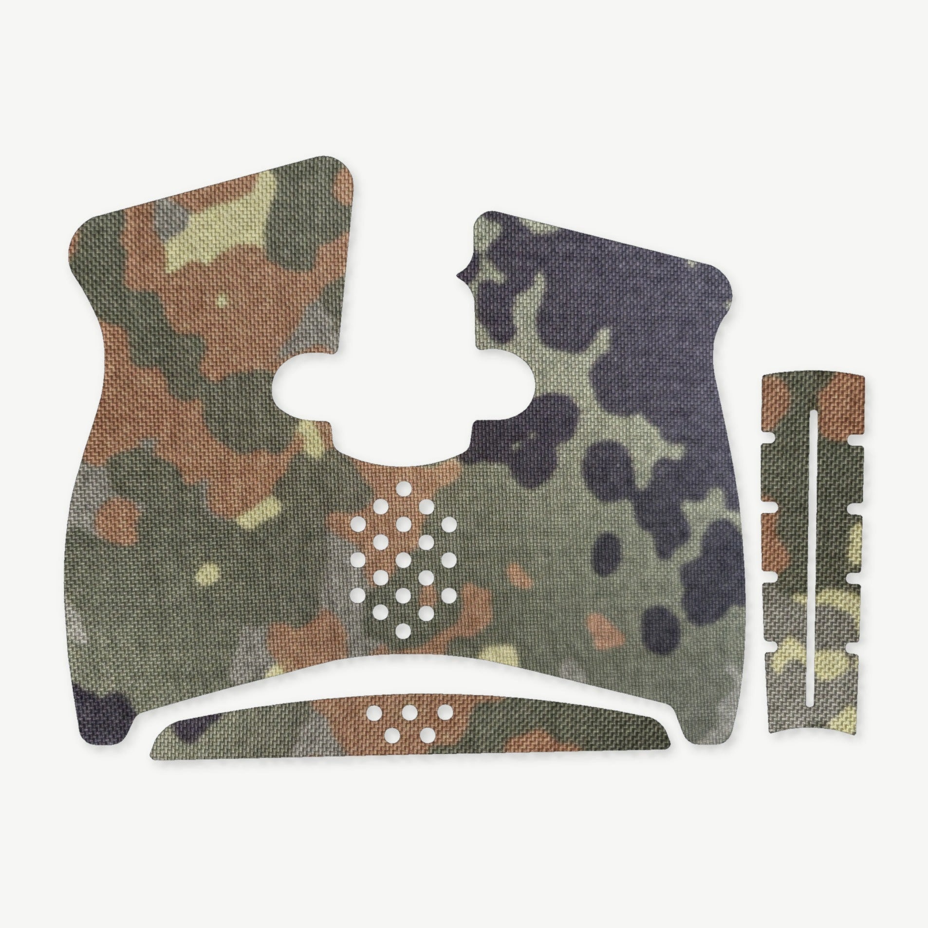 Grip Kit for Taurus G3C - die-cut Cordura 1000D kit pieces in Flecktarn - Combat Textiles