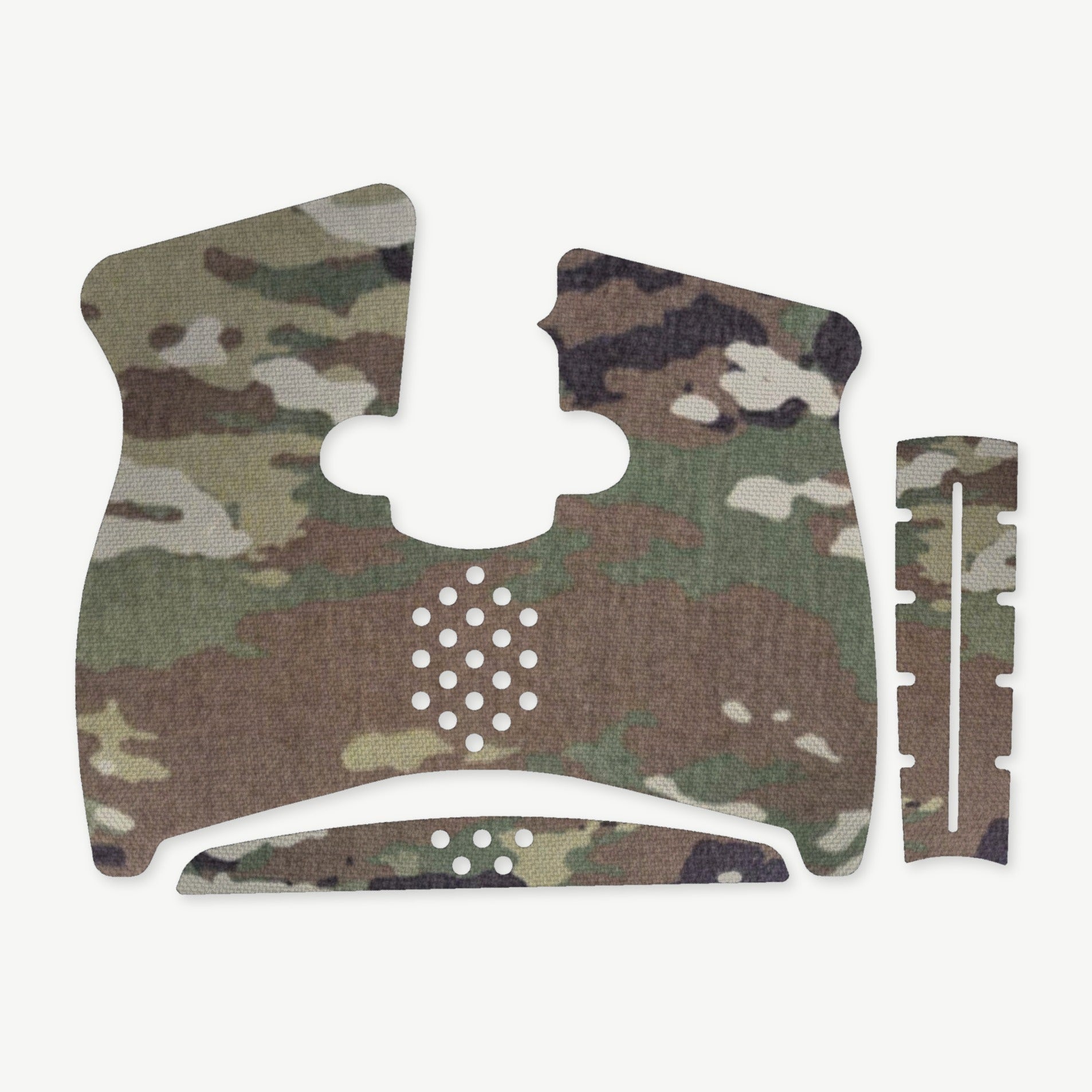 Grip Kit for Taurus G3C - die-cut Cordura 1000D kit pieces in MultiCam - Combat Textiles