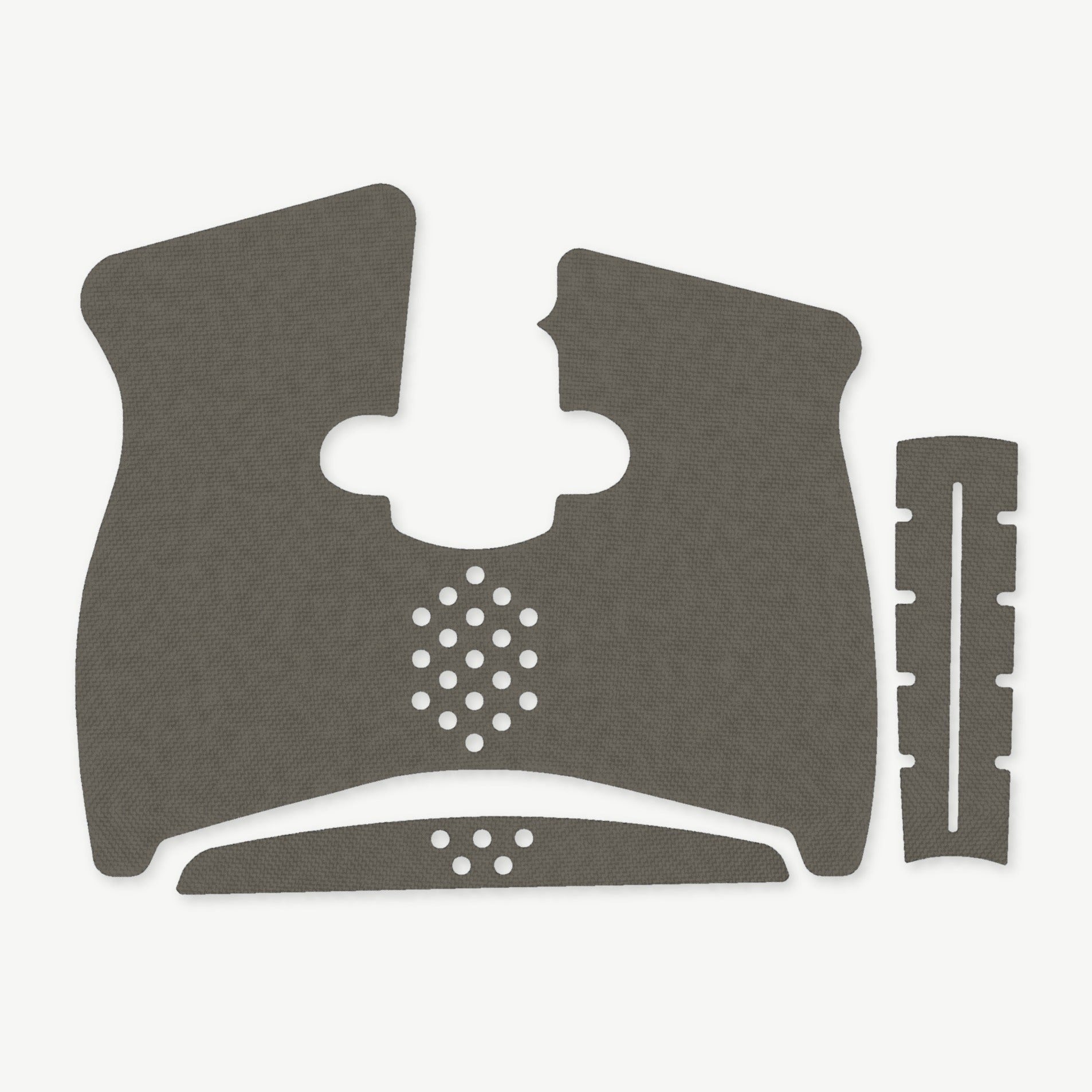 Grip Kit for Taurus G3C - die-cut Cordura 1000D kit pieces in Ranger Green - Combat Textiles