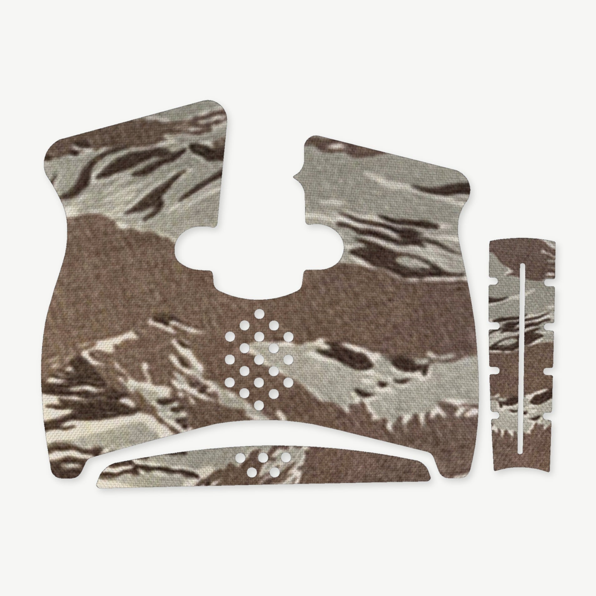 Grip Kit for Taurus G3C - die-cut Cordura 1000D kit pieces in Tiger Stripe (ABU) - Combat Textiles
