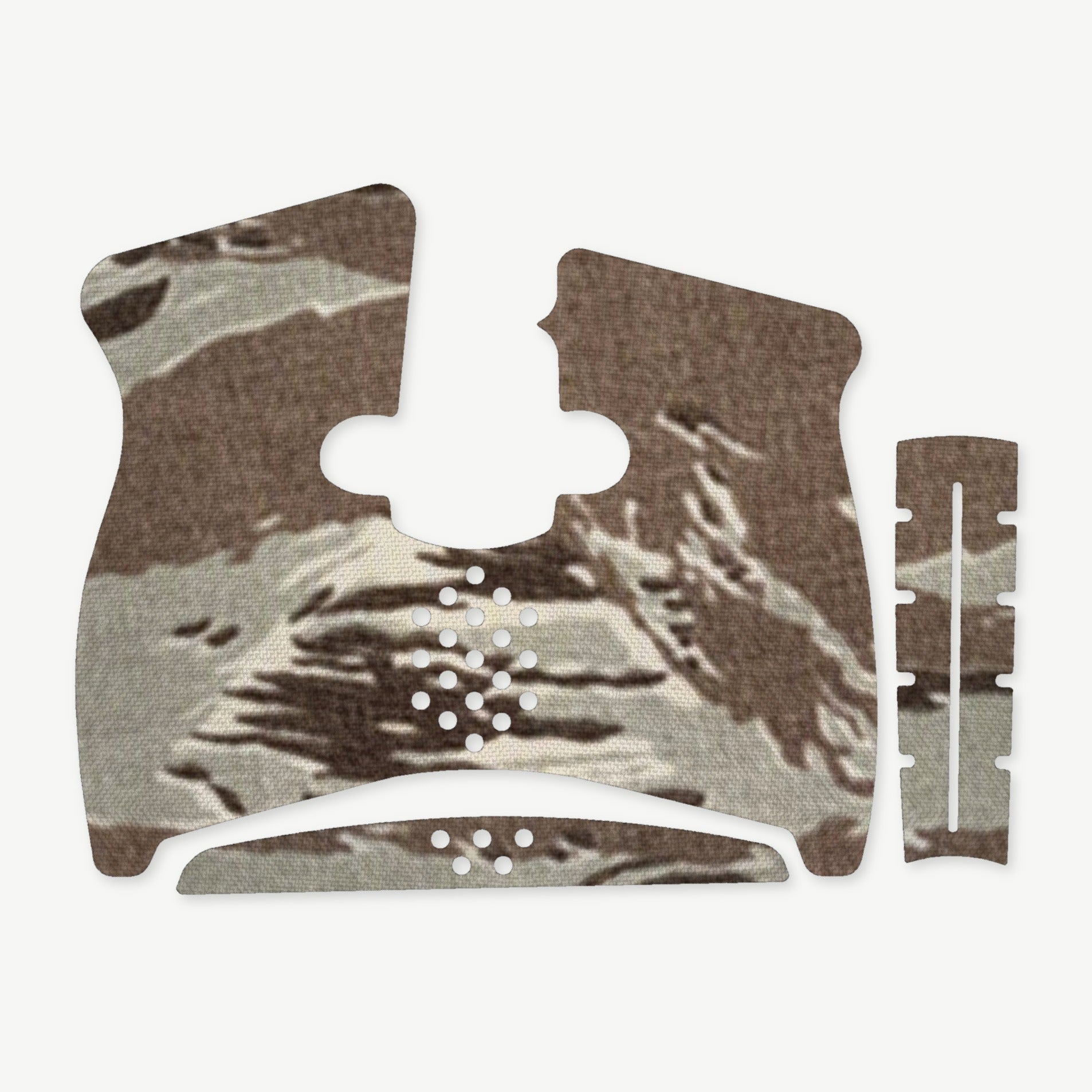 Grip Kit for Taurus G3C - die-cut Cordura 1000D kit pieces in Tiger Stripe (ABU) - Combat Textiles