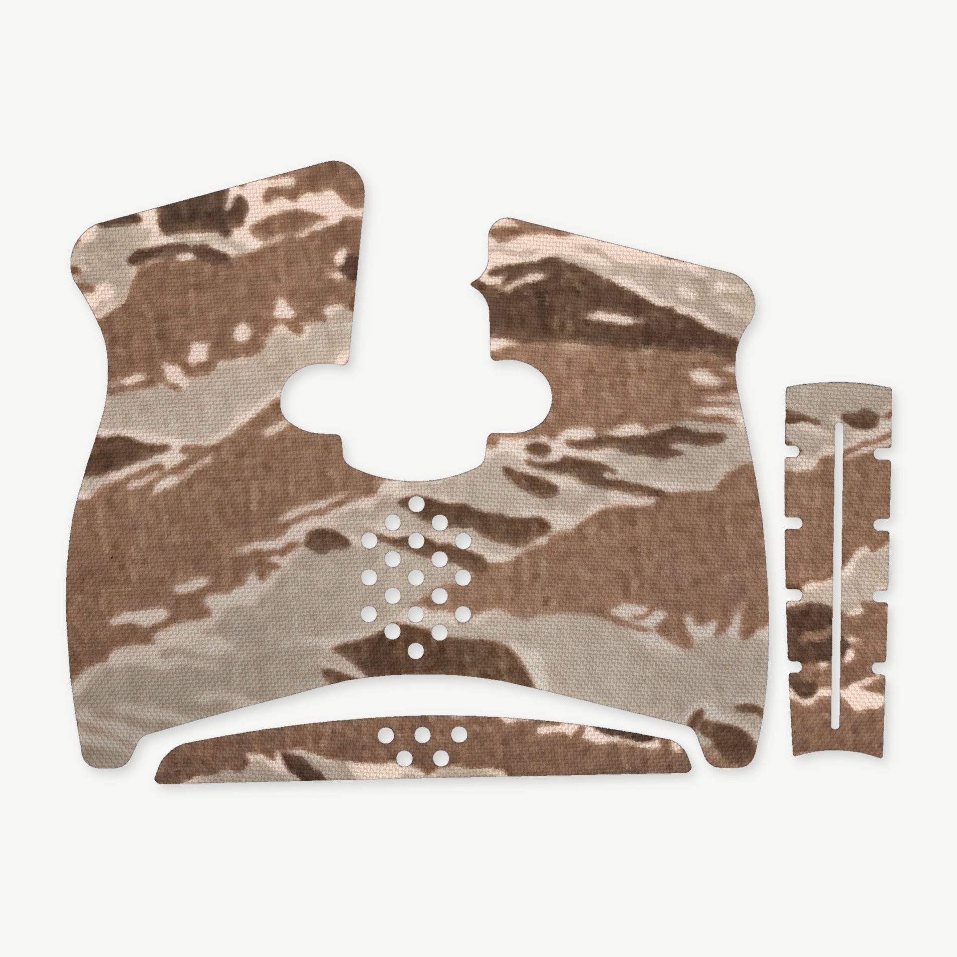 Grip Kit for Taurus G3C - die-cut Cordura 1000D kit pieces in Tiger Stripe (Desert) - Combat Textiles