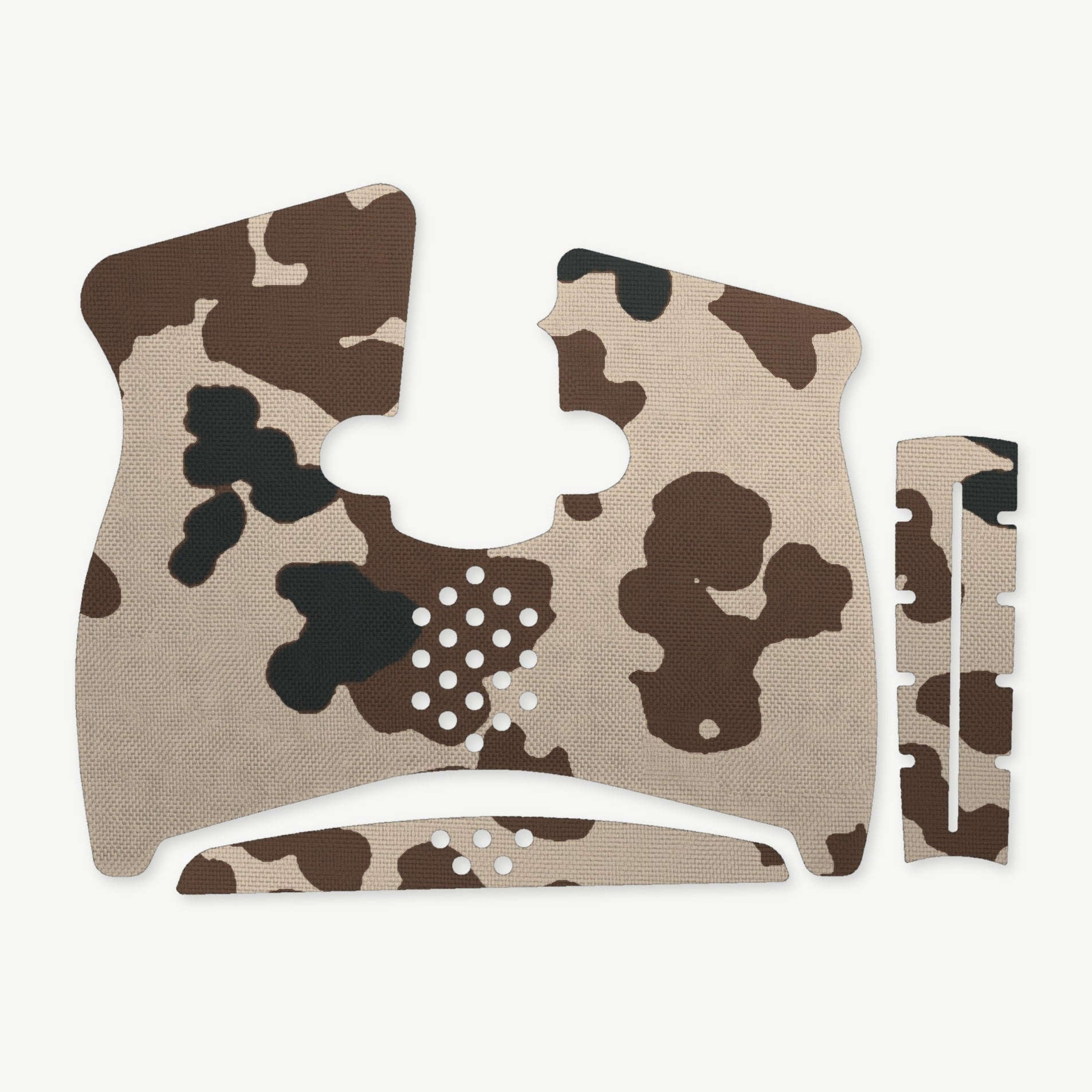 Grip Kit for Taurus G3C - die-cut Cordura 1000D kit pieces in Tropentarn - Combat Textiles