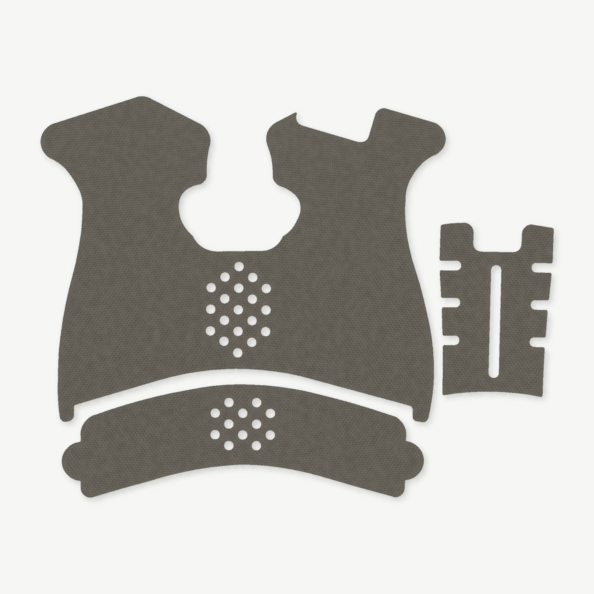 Grip Kit for Springfield XD (Sub-Compact) - die-cut Cordura 1000D kit pieces in Ranger Green - Combat Textiles
