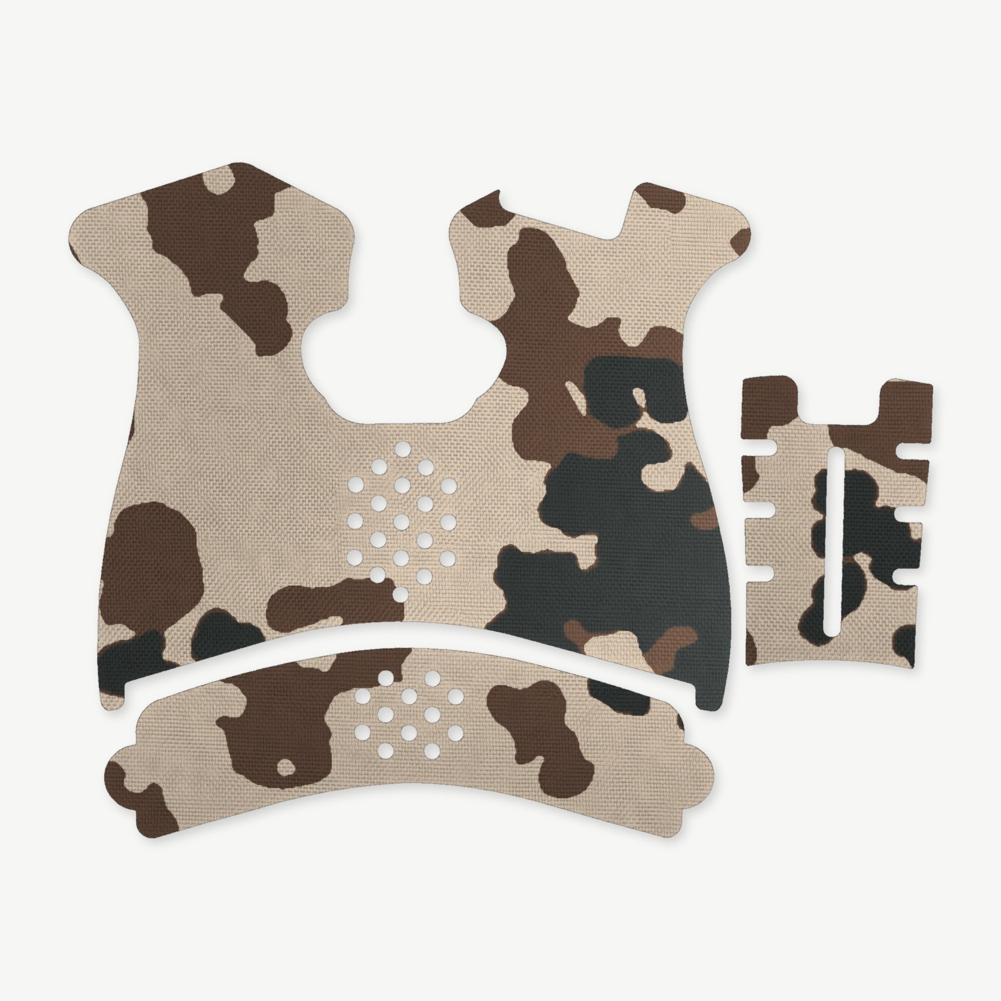 Grip Kit for Springfield XD (Sub-Compact) - die-cut Cordura 1000D kit pieces in Tropentarn - Combat Textiles
