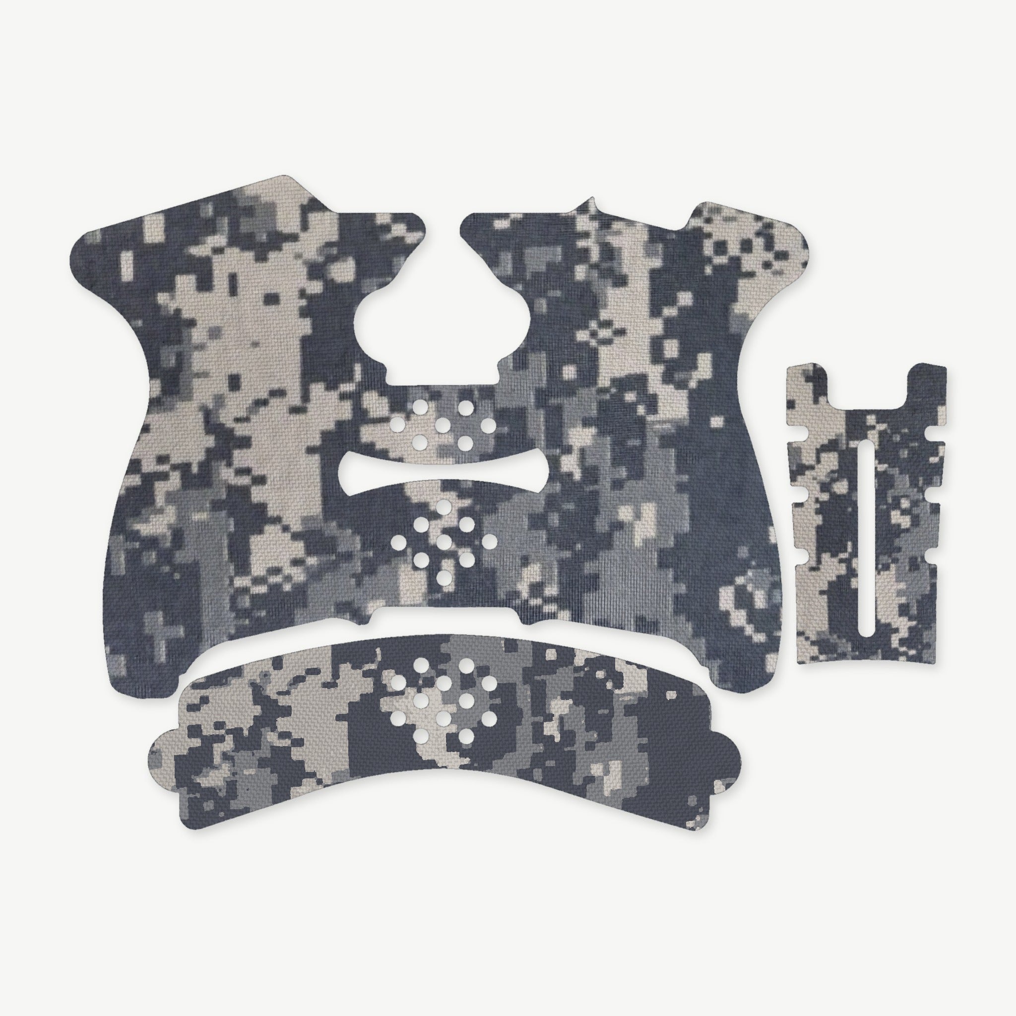 Grip Kit for Springfield XDS Mod.2 - die-cut Cordura 1000D kit pieces in ACU - Combat Textiles