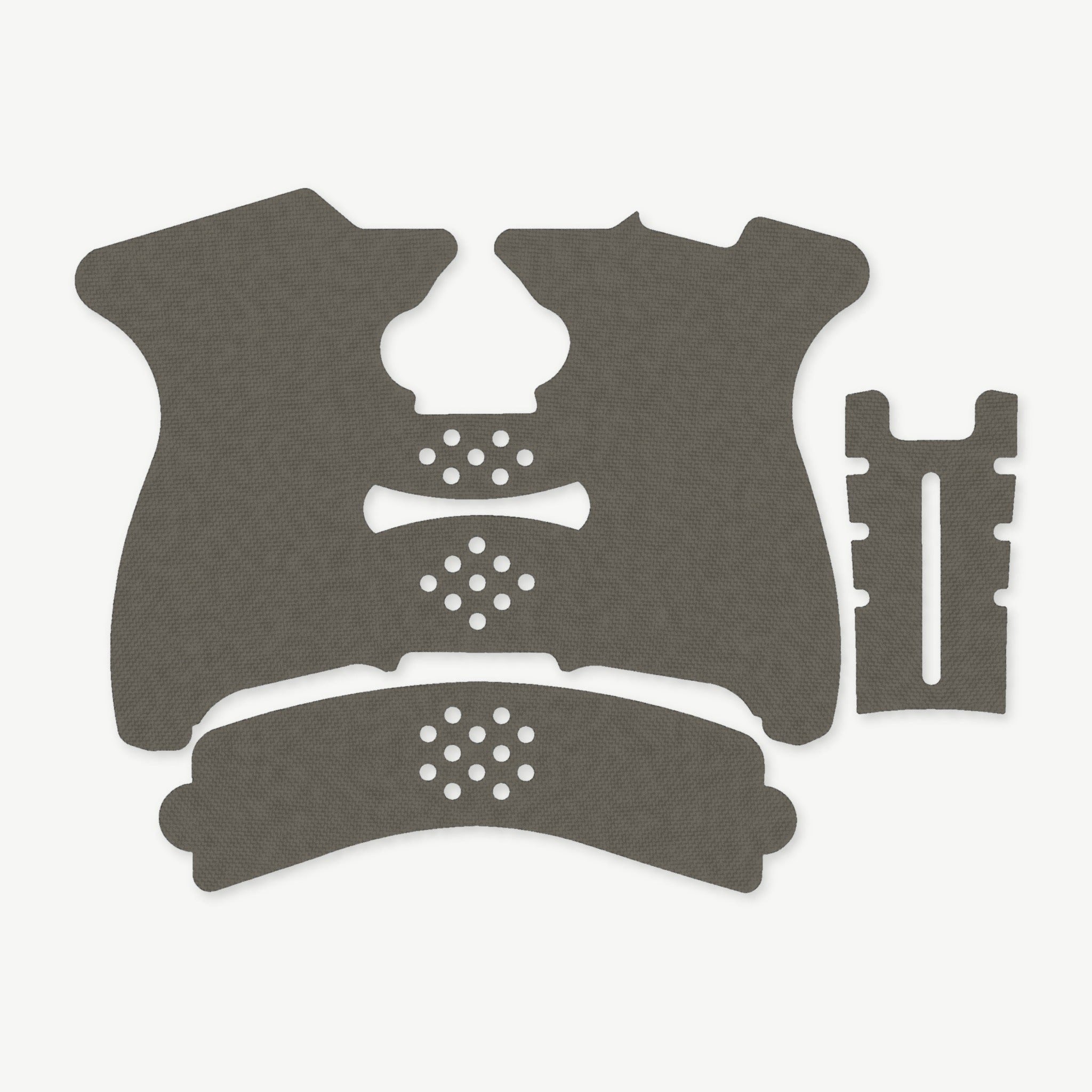 Grip Kit for Springfield XDS Mod.2 - die-cut Cordura 1000D kit pieces in Ranger Green - Combat Textiles